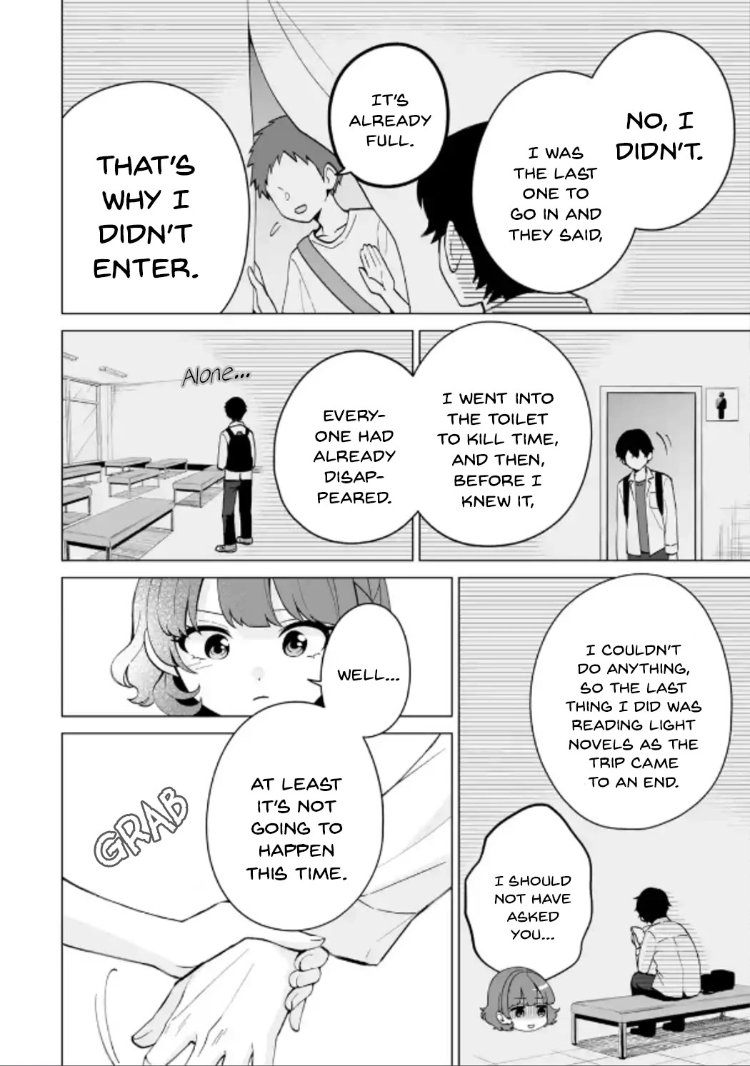 Please Leave Me Alone (For Some Reason, She Wants to Change a Lone Wolf's Helpless High School Life.) Chapter 17 page 22 - Chapter 17: No One Would Struggle if We Knew the Correct Answer, Right?