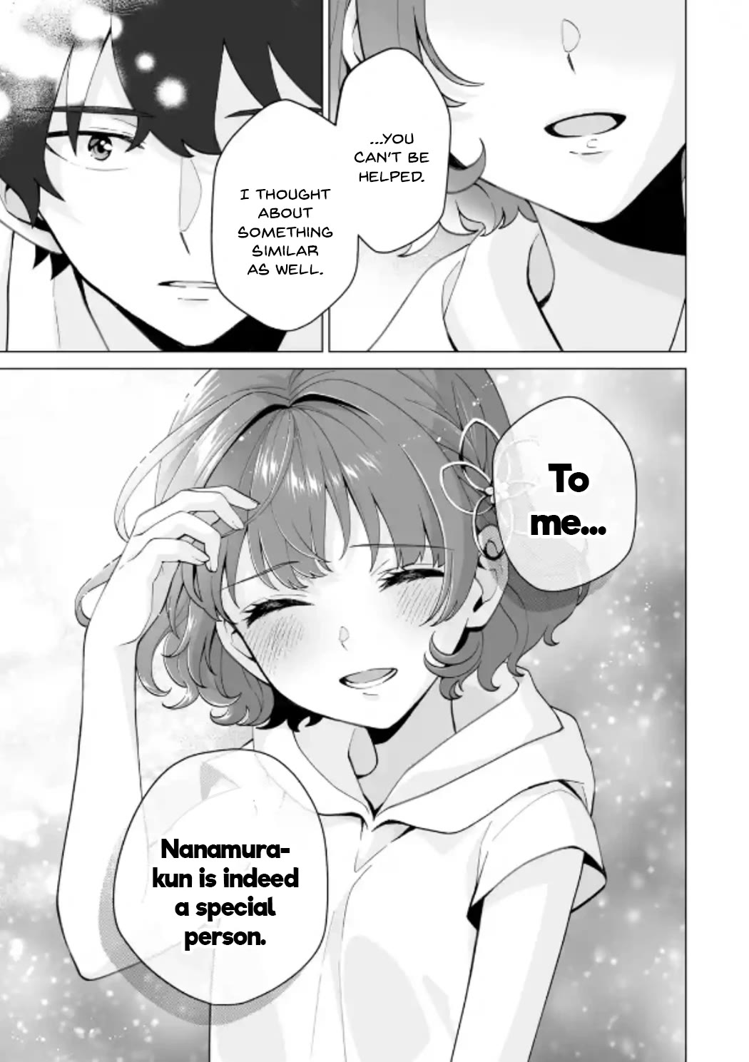Please Leave Me Alone (For Some Reason, She Wants to Change a Lone Wolf's Helpless High School Life.) Chapter 17 page 5 - Chapter 17: No One Would Struggle if We Knew the Correct Answer, Right?