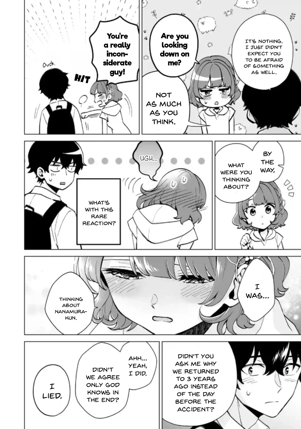 Please Leave Me Alone (For Some Reason, She Wants to Change a Lone Wolf's Helpless High School Life.) Chapter 17 page 8 - Chapter 17: No One Would Struggle if We Knew the Correct Answer, Right?