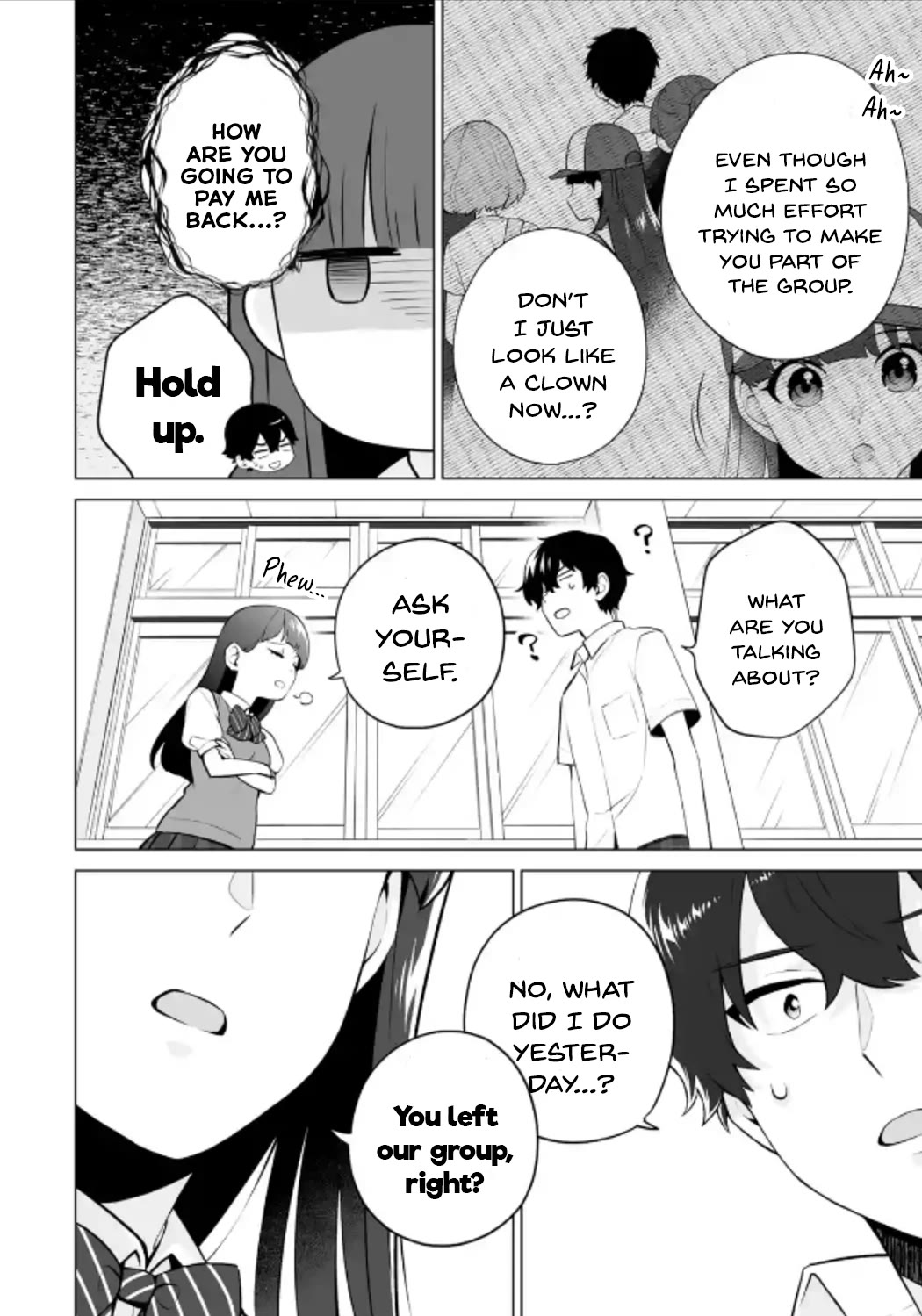 Please Leave Me Alone (For Some Reason, She Wants to Change a Lone Wolf's Helpless High School Life.) Chapter 18 page 12 - Chapter 18: The Reflection Meeting Began Just When I Thought It Was a Happy Ending