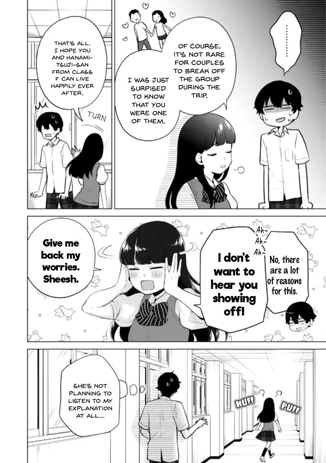 Please Leave Me Alone (For Some Reason, She Wants to Change a Lone Wolf's Helpless High School Life.) Chapter 18 page 14 - Chapter 18: The Reflection Meeting Began Just When I Thought It Was a Happy Ending