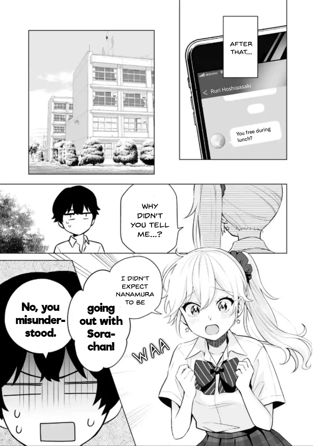 Please Leave Me Alone (For Some Reason, She Wants to Change a Lone Wolf's Helpless High School Life.) Chapter 18 page 15 - Chapter 18: The Reflection Meeting Began Just When I Thought It Was a Happy Ending