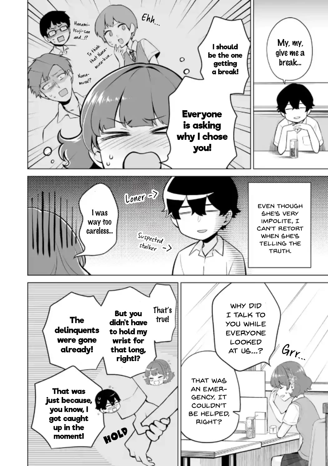 Please Leave Me Alone (For Some Reason, She Wants to Change a Lone Wolf's Helpless High School Life.) Chapter 18 page 18 - Chapter 18: The Reflection Meeting Began Just When I Thought It Was a Happy Ending