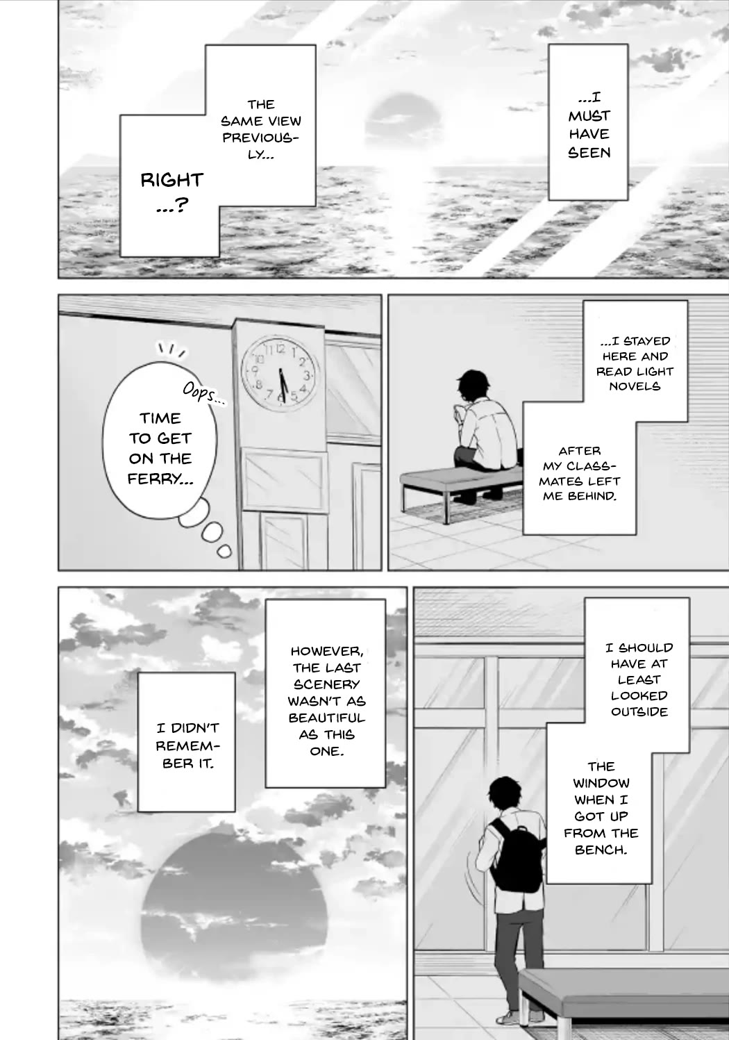 Please Leave Me Alone (For Some Reason, She Wants to Change a Lone Wolf's Helpless High School Life.) Chapter 18 page 2 - Chapter 18: The Reflection Meeting Began Just When I Thought It Was a Happy Ending