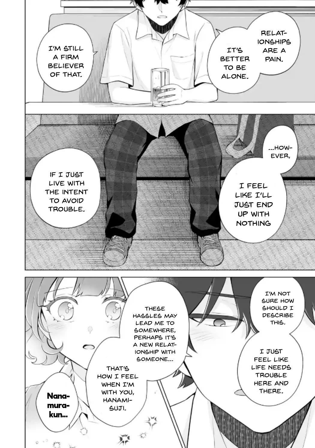 Please Leave Me Alone (For Some Reason, She Wants to Change a Lone Wolf's Helpless High School Life.) Chapter 18 page 22 - Chapter 18: The Reflection Meeting Began Just When I Thought It Was a Happy Ending