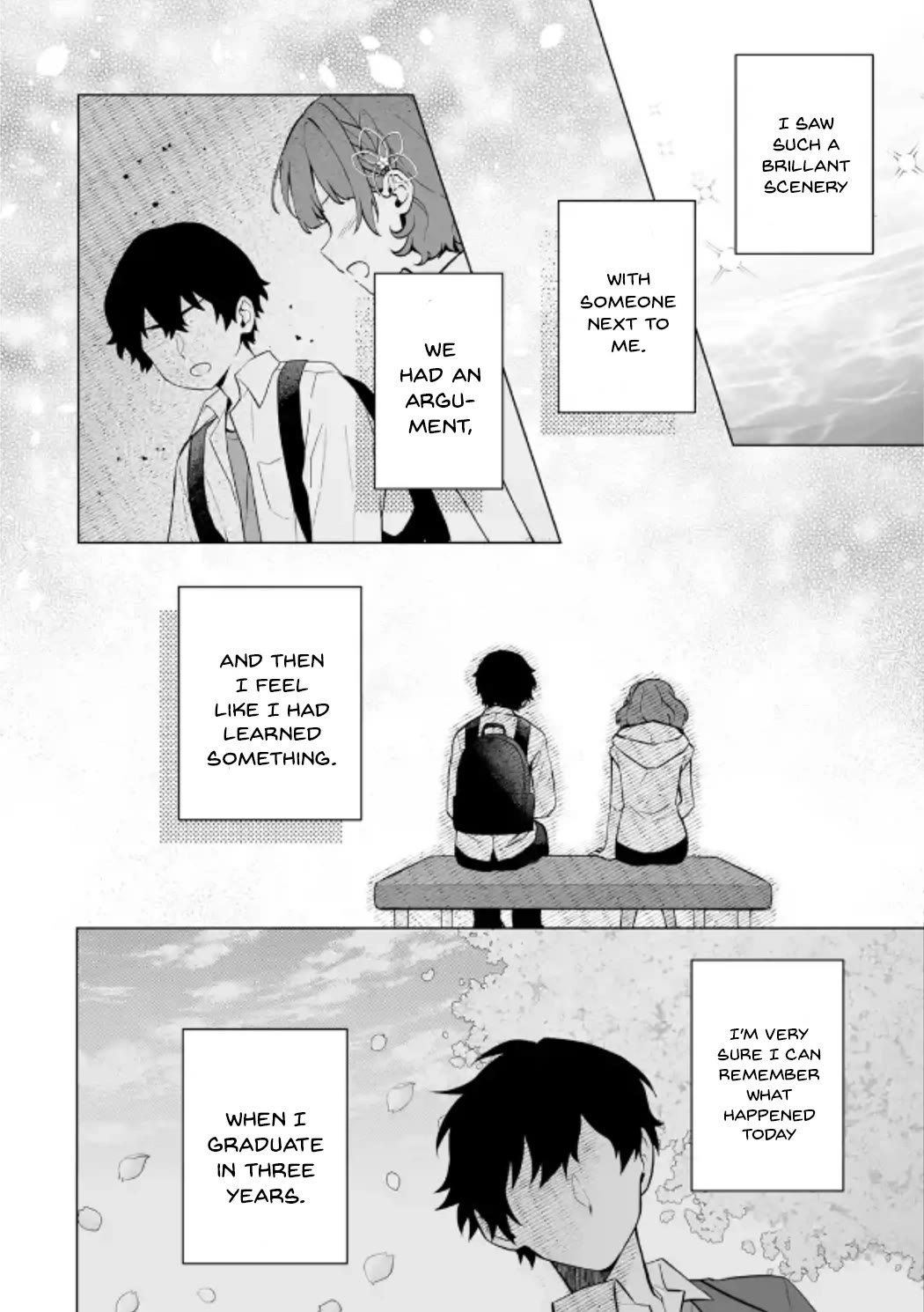 Please Leave Me Alone (For Some Reason, She Wants to Change a Lone Wolf's Helpless High School Life.) Chapter 18 page 4 - Chapter 18: The Reflection Meeting Began Just When I Thought It Was a Happy Ending