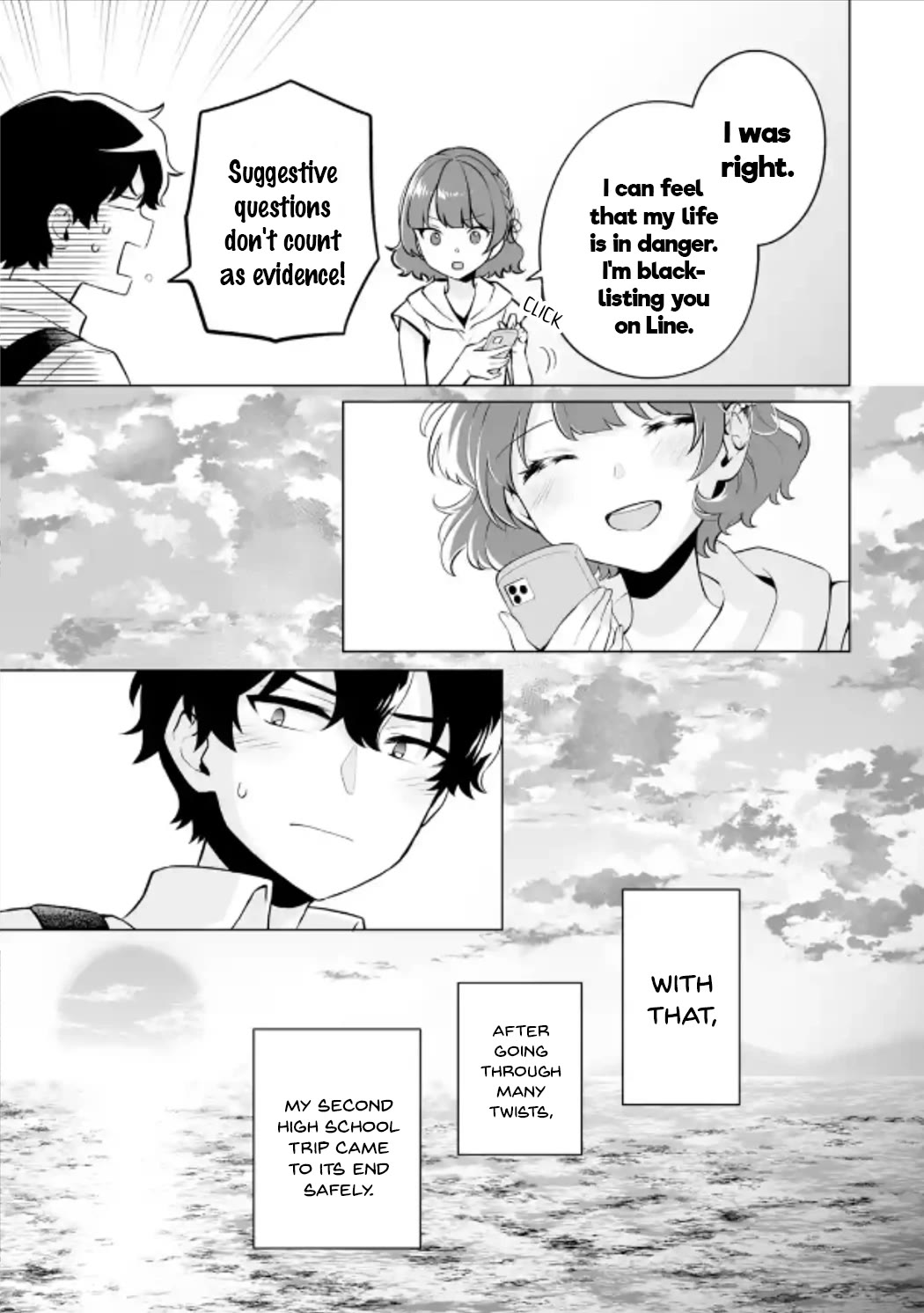 Please Leave Me Alone (For Some Reason, She Wants to Change a Lone Wolf's Helpless High School Life.) Chapter 18 page 7 - Chapter 18: The Reflection Meeting Began Just When I Thought It Was a Happy Ending