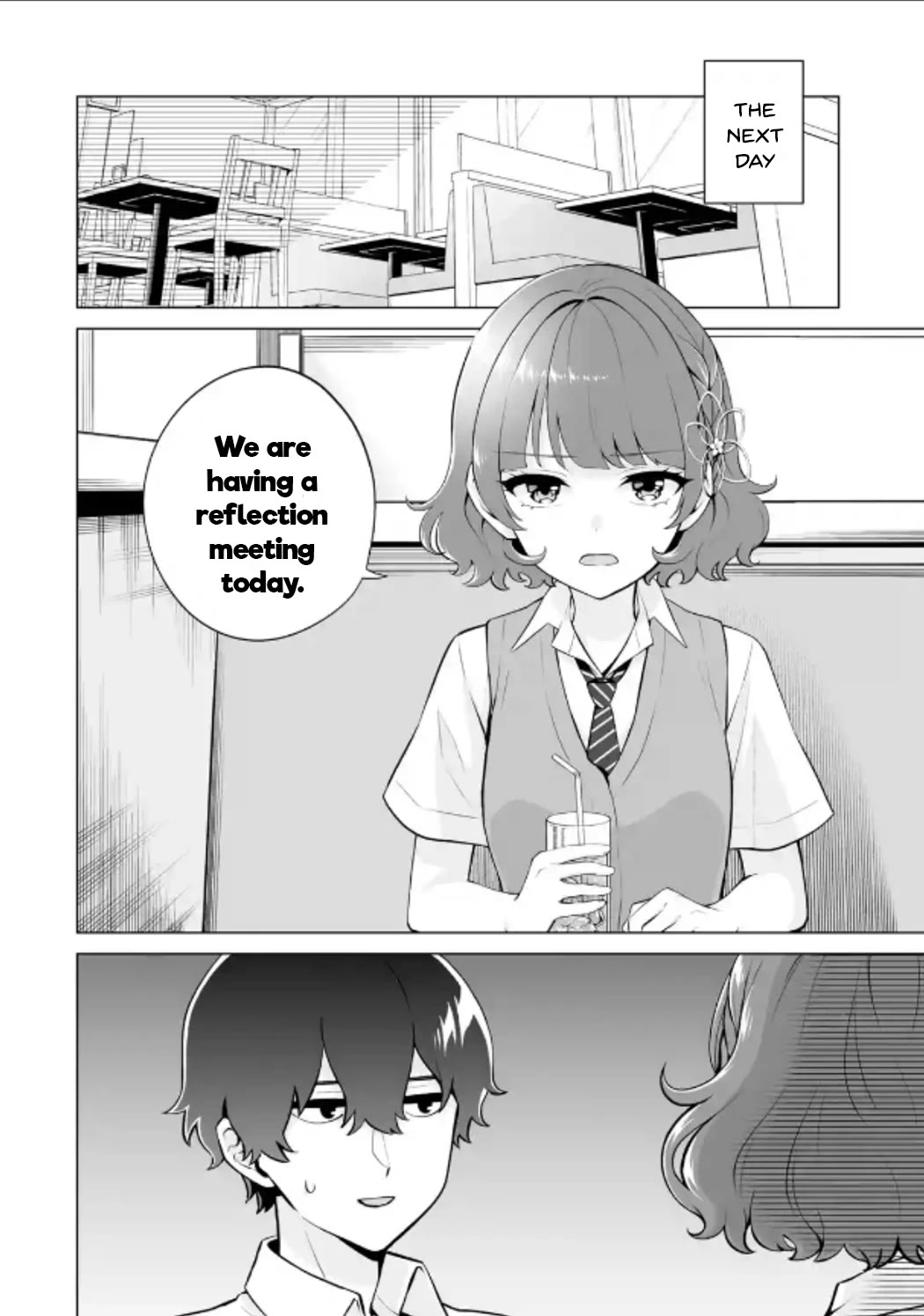 Please Leave Me Alone (For Some Reason, She Wants to Change a Lone Wolf's Helpless High School Life.) Chapter 18 page 8 - Chapter 18: The Reflection Meeting Began Just When I Thought It Was a Happy Ending
