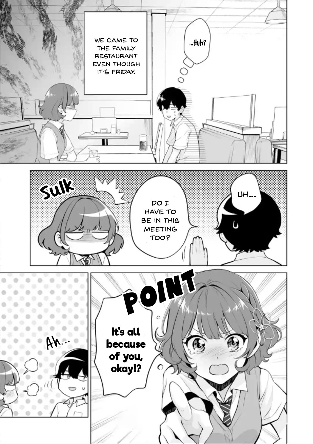 Please Leave Me Alone (For Some Reason, She Wants to Change a Lone Wolf's Helpless High School Life.) Chapter 18 page 9 - Chapter 18: The Reflection Meeting Began Just When I Thought It Was a Happy Ending
