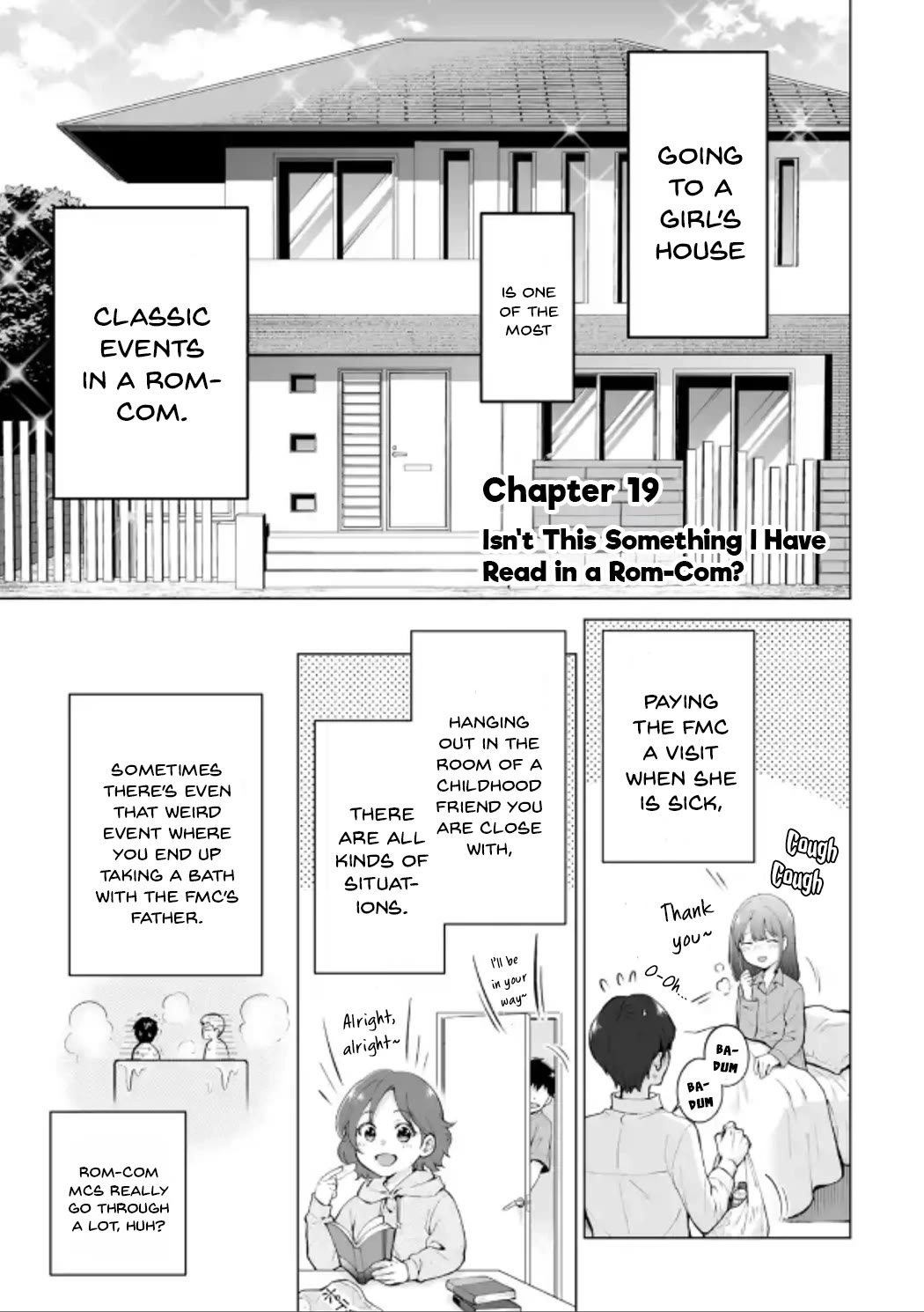 Please Leave Me Alone (For Some Reason, She Wants to Change a Lone Wolf's Helpless High School Life.) Chapter 19 page 1 - Chapter 19: Isn't This Something I Have Read in a Rom-Com?