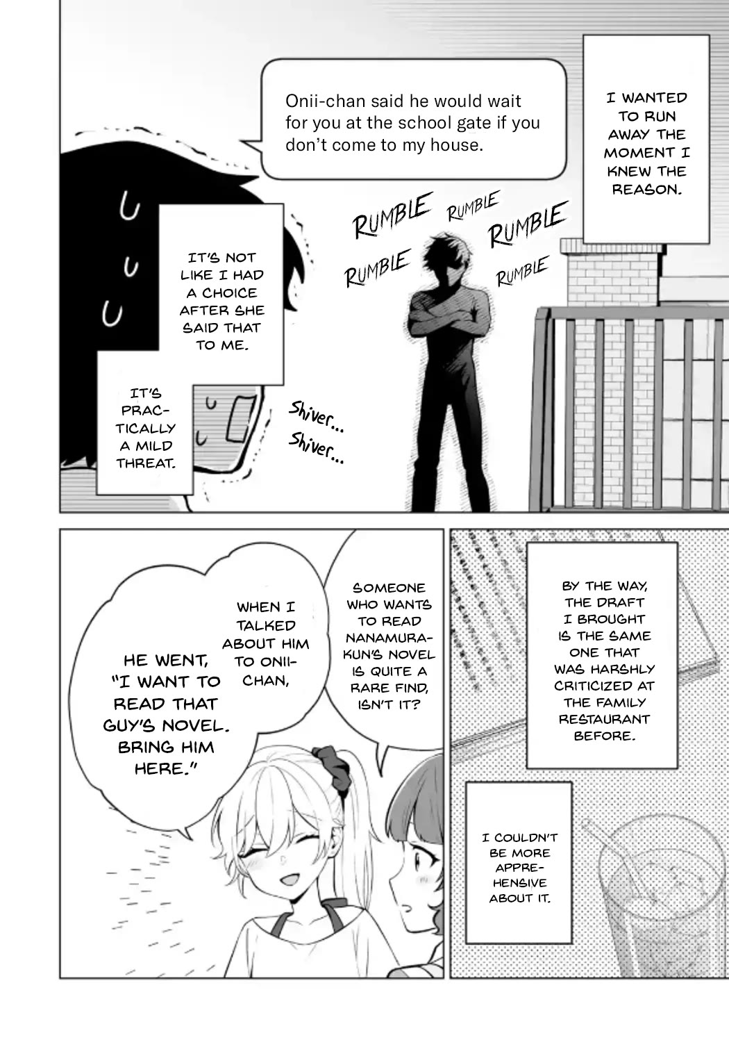 Please Leave Me Alone (For Some Reason, She Wants to Change a Lone Wolf's Helpless High School Life.) Chapter 19 page 14 - Chapter 19: Isn't This Something I Have Read in a Rom-Com?
