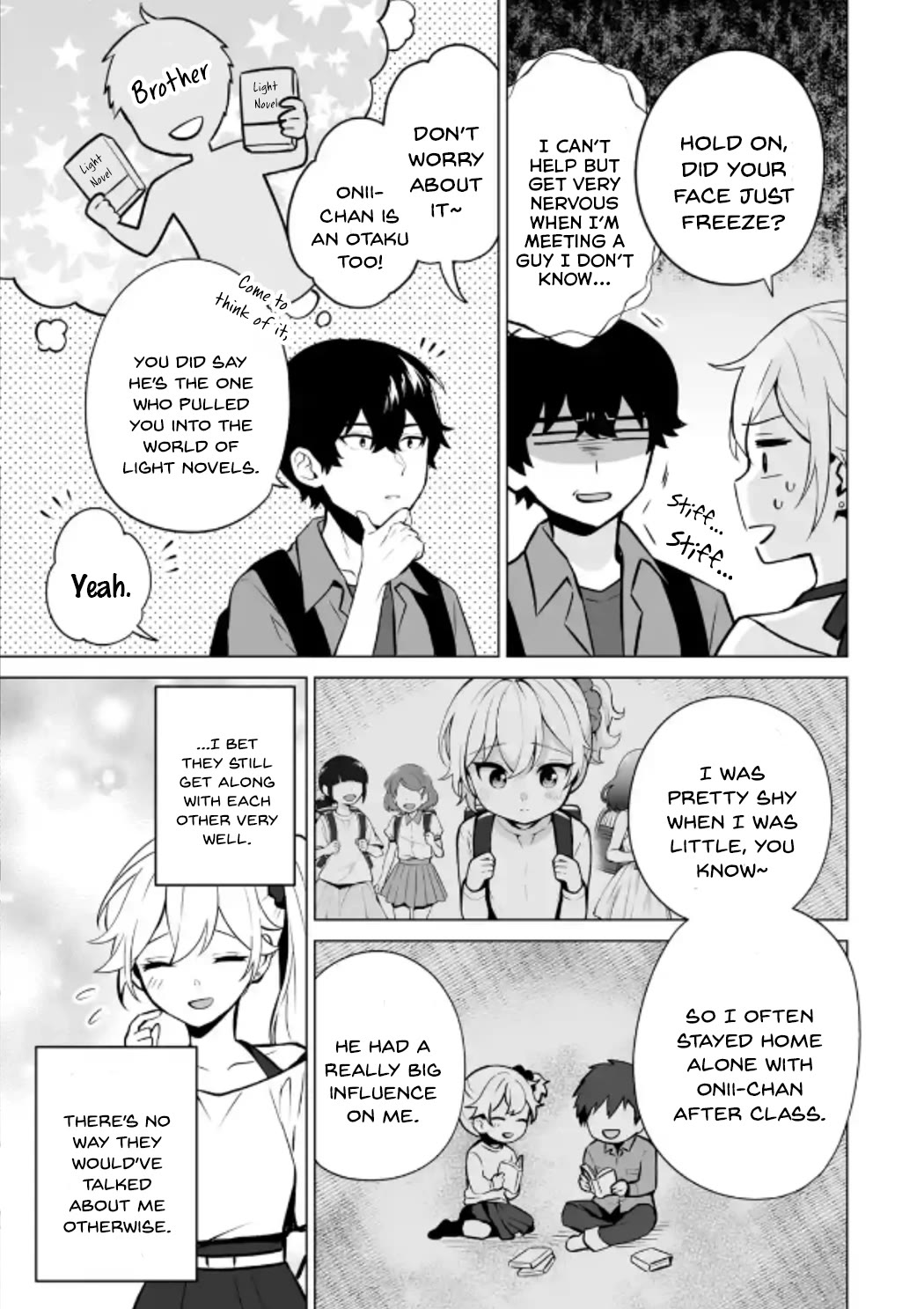 Please Leave Me Alone (For Some Reason, She Wants to Change a Lone Wolf's Helpless High School Life.) Chapter 19 page 17 - Chapter 19: Isn't This Something I Have Read in a Rom-Com?