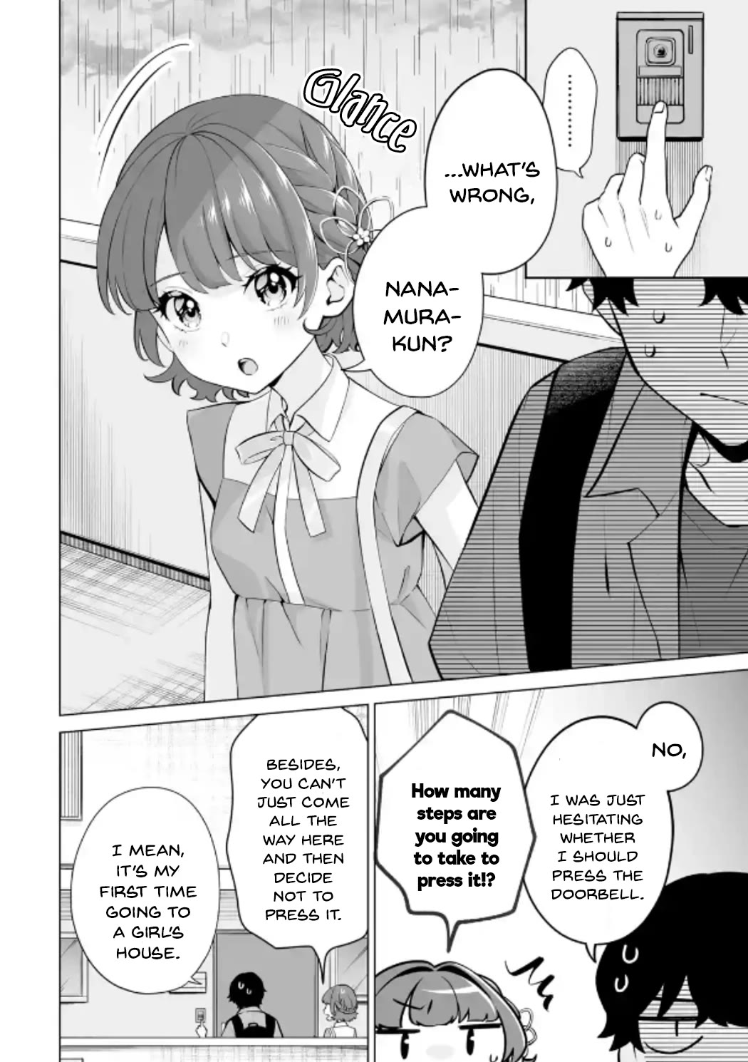 Please Leave Me Alone (For Some Reason, She Wants to Change a Lone Wolf's Helpless High School Life.) Chapter 19 page 8 - Chapter 19: Isn't This Something I Have Read in a Rom-Com?