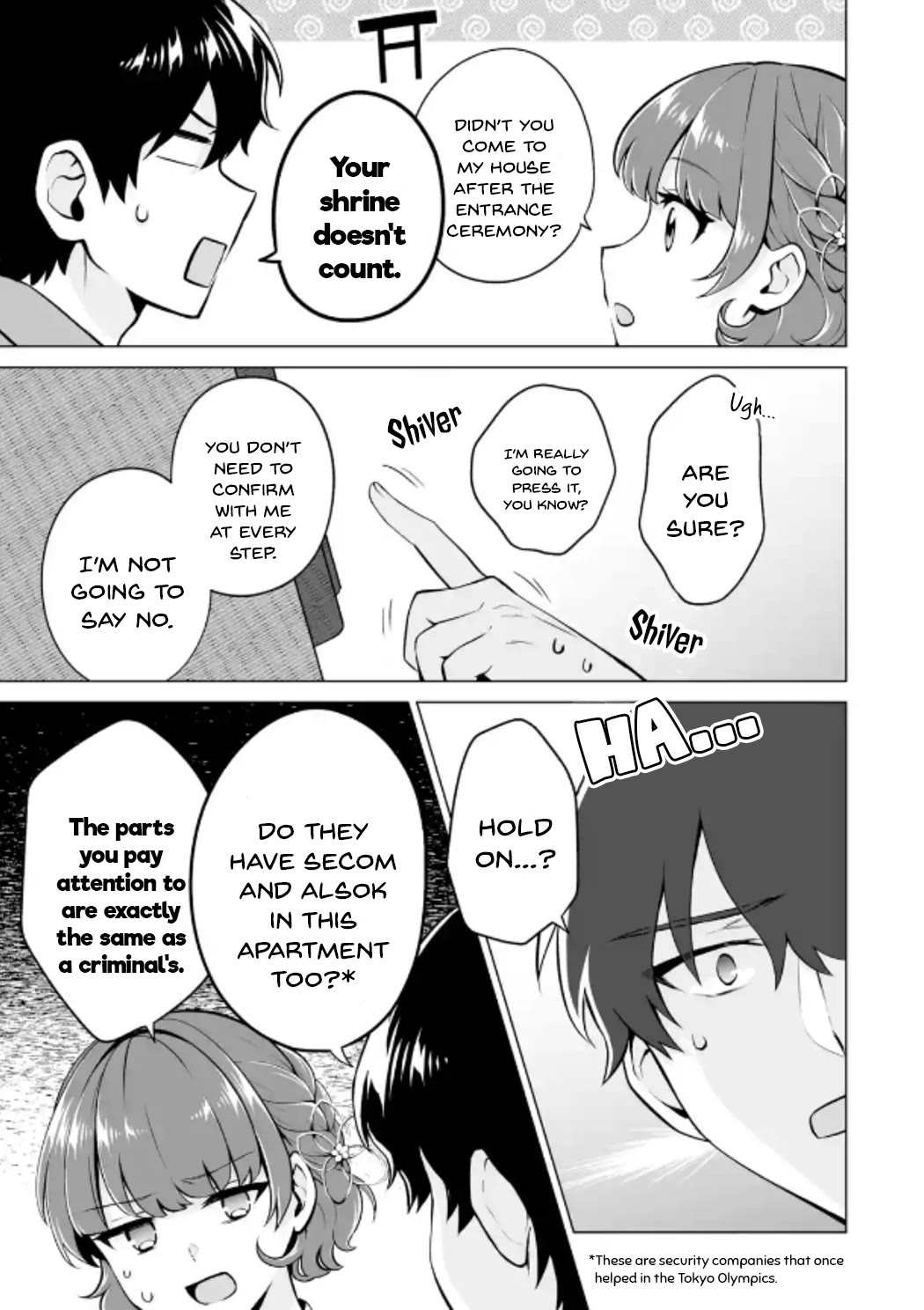 Please Leave Me Alone (For Some Reason, She Wants to Change a Lone Wolf's Helpless High School Life.) Chapter 19 page 9 - Chapter 19: Isn't This Something I Have Read in a Rom-Com?