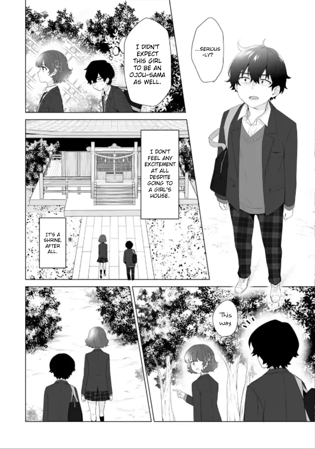 Please Leave Me Alone (For Some Reason, She Wants to Change a Lone Wolf's Helpless High School Life.) Chapter 2 page 10 - Chapter 2: A Time Leap Isn't Going to Change How I Live, Alright?