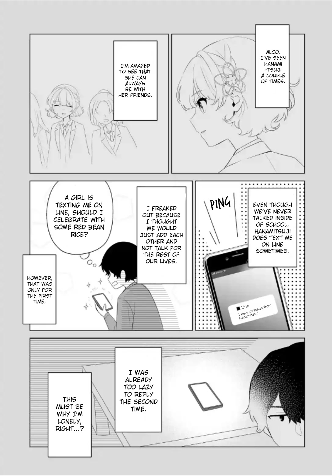Please Leave Me Alone (For Some Reason, She Wants to Change a Lone Wolf's Helpless High School Life.) Chapter 2 page 25 - Chapter 2: A Time Leap Isn't Going to Change How I Live, Alright?