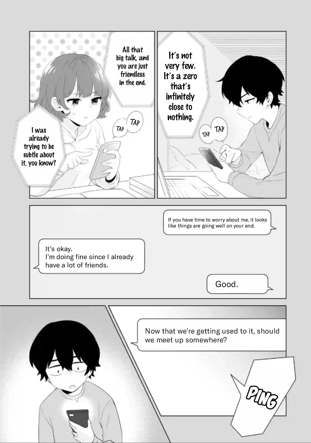 Please Leave Me Alone (For Some Reason, She Wants to Change a Lone Wolf's Helpless High School Life.) Chapter 2 page 27 - Chapter 2: A Time Leap Isn't Going to Change How I Live, Alright?
