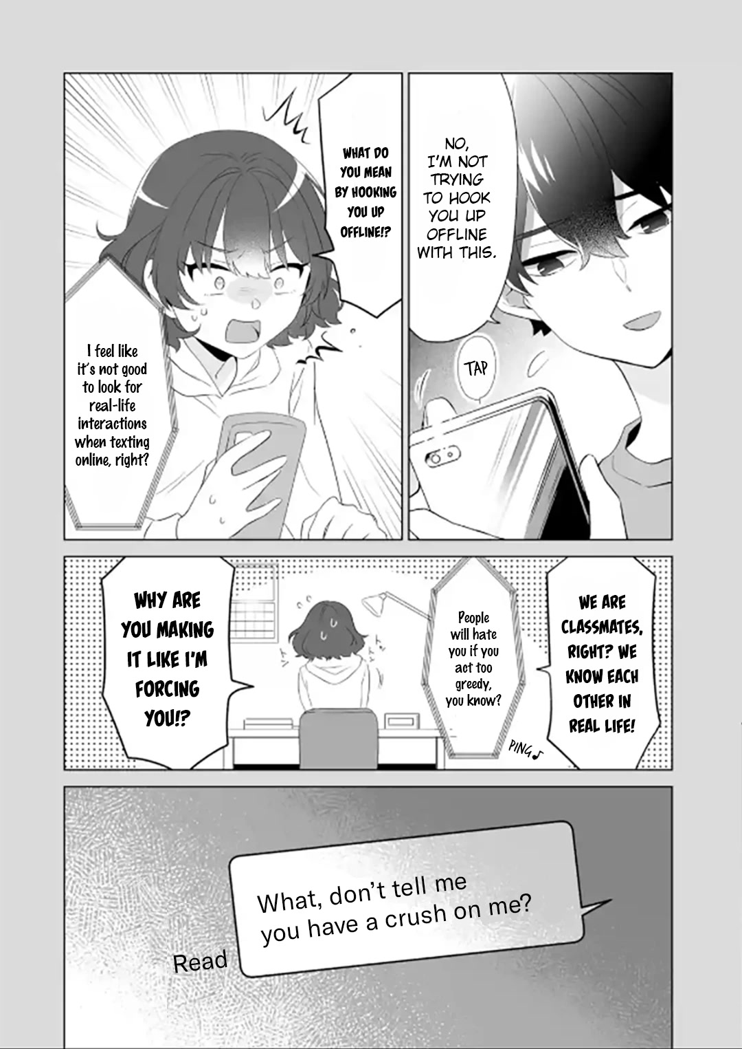 Please Leave Me Alone (For Some Reason, She Wants to Change a Lone Wolf's Helpless High School Life.) Chapter 2 page 28 - Chapter 2: A Time Leap Isn't Going to Change How I Live, Alright?