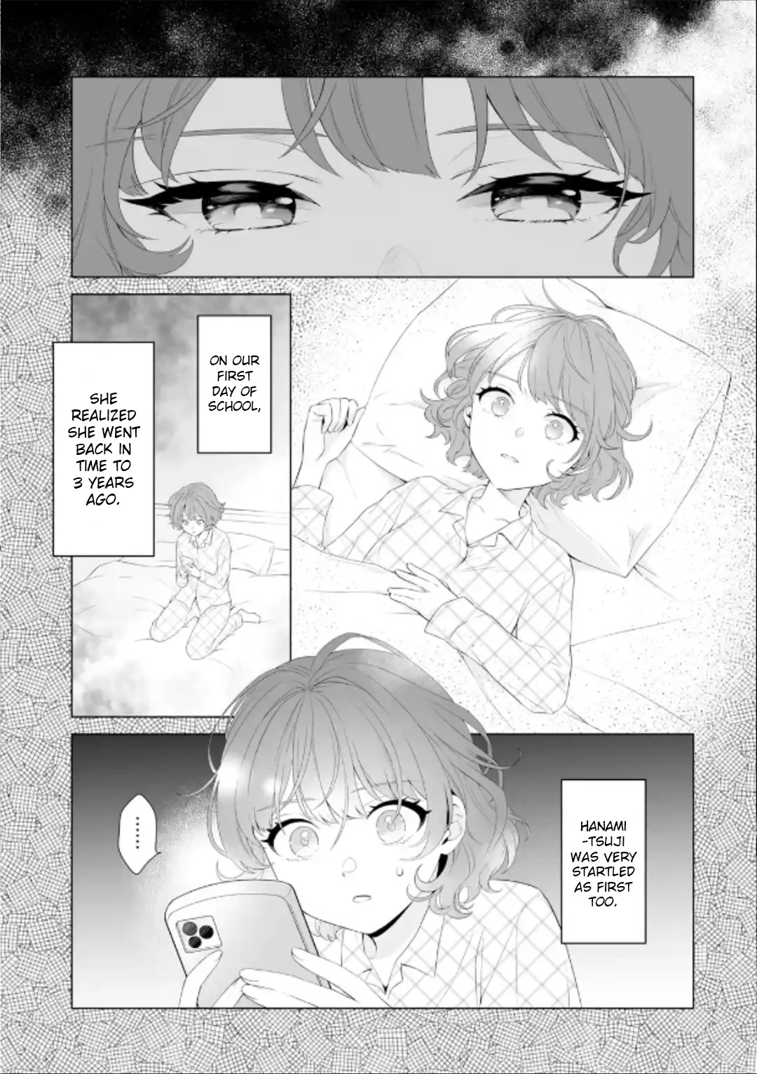 Please Leave Me Alone (For Some Reason, She Wants to Change a Lone Wolf's Helpless High School Life.) Chapter 2 page 3 - Chapter 2: A Time Leap Isn't Going to Change How I Live, Alright?