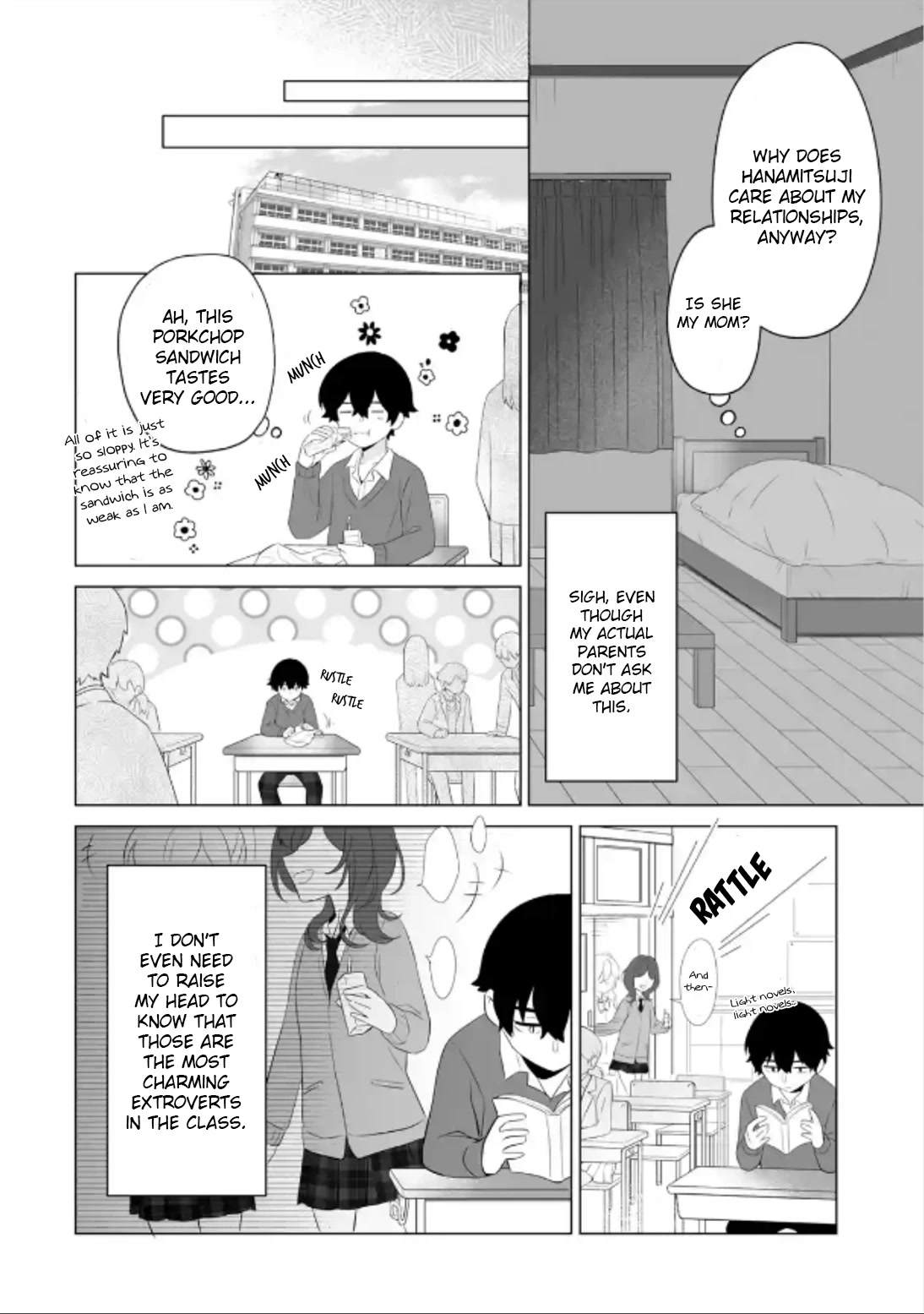 Please Leave Me Alone (For Some Reason, She Wants to Change a Lone Wolf's Helpless High School Life.) Chapter 2 page 30 - Chapter 2: A Time Leap Isn't Going to Change How I Live, Alright?
