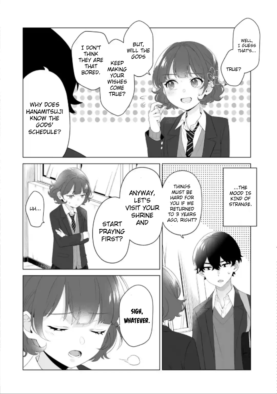 Please Leave Me Alone (For Some Reason, She Wants to Change a Lone Wolf's Helpless High School Life.) Chapter 2 page 8 - Chapter 2: A Time Leap Isn't Going to Change How I Live, Alright?