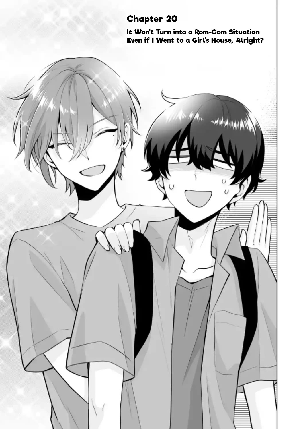 Please Leave Me Alone (For Some Reason, She Wants to Change a Lone Wolf's Helpless High School Life.) Chapter 20 page 1 - Chapter 20: It Won't Turn into a Rom-Com Situation Even if I Went to a Girl's House, Alright?