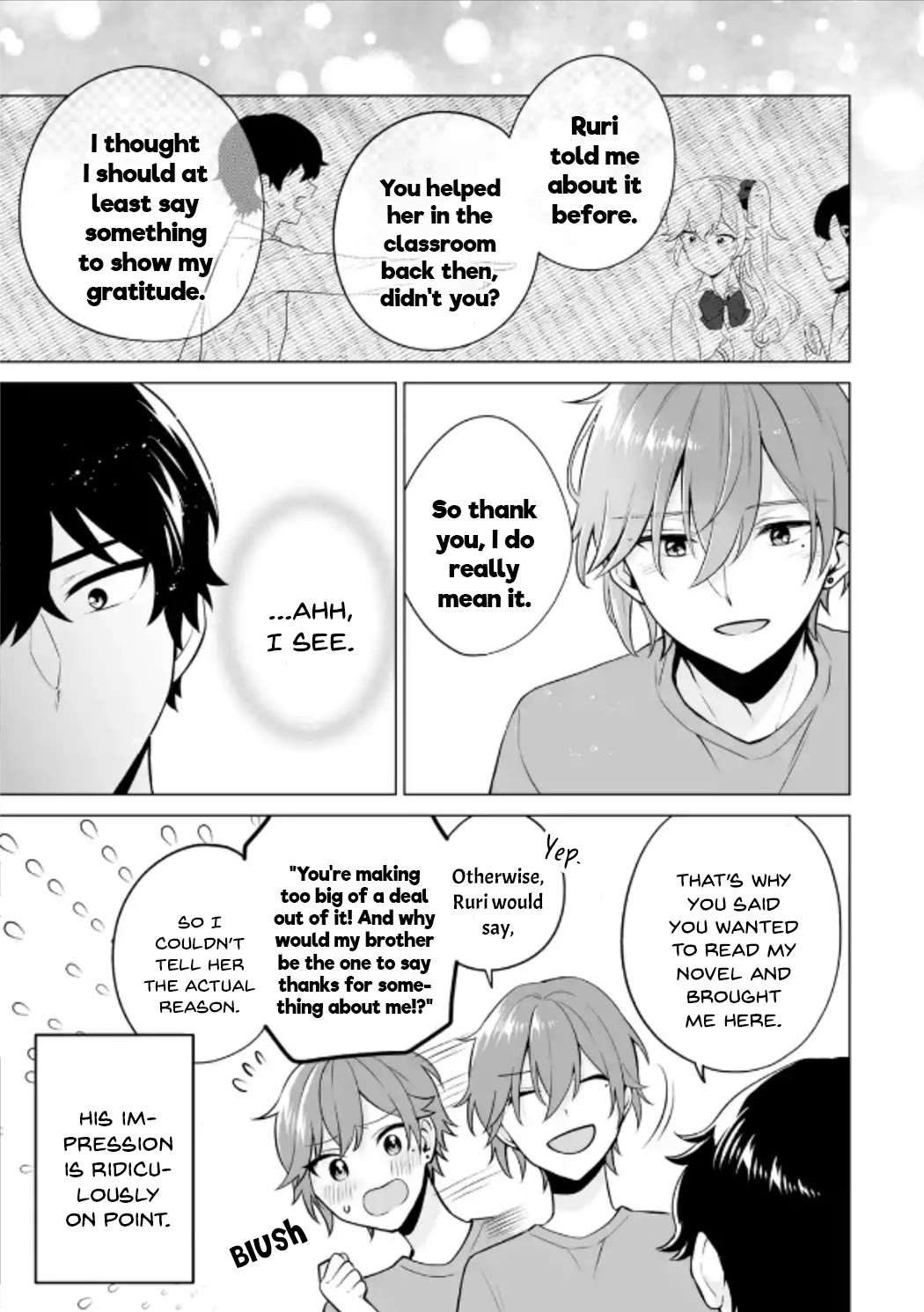 Please Leave Me Alone (For Some Reason, She Wants to Change a Lone Wolf's Helpless High School Life.) Chapter 20 page 15 - Chapter 20: It Won't Turn into a Rom-Com Situation Even if I Went to a Girl's House, Alright?