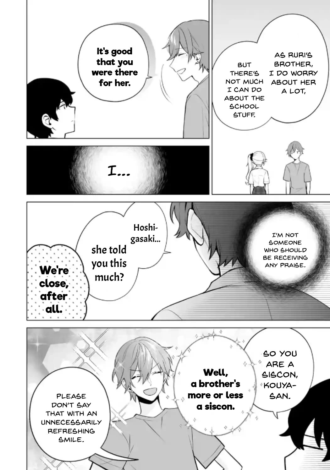 Please Leave Me Alone (For Some Reason, She Wants to Change a Lone Wolf's Helpless High School Life.) Chapter 20 page 16 - Chapter 20: It Won't Turn into a Rom-Com Situation Even if I Went to a Girl's House, Alright?
