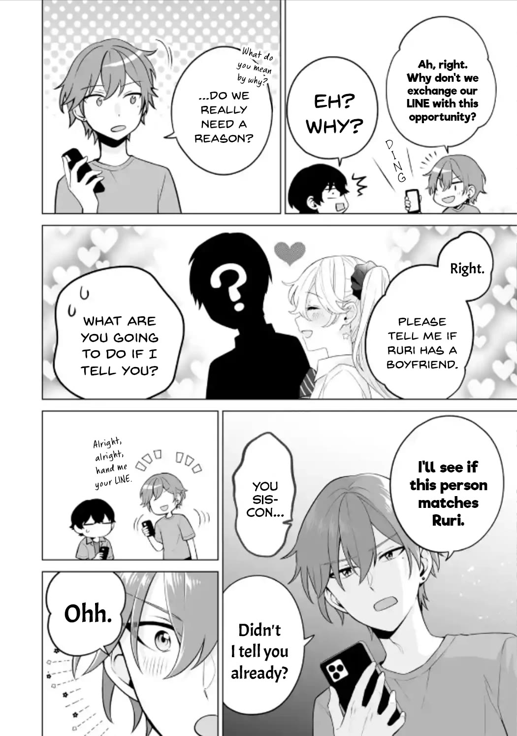 Please Leave Me Alone (For Some Reason, She Wants to Change a Lone Wolf's Helpless High School Life.) Chapter 20 page 18 - Chapter 20: It Won't Turn into a Rom-Com Situation Even if I Went to a Girl's House, Alright?