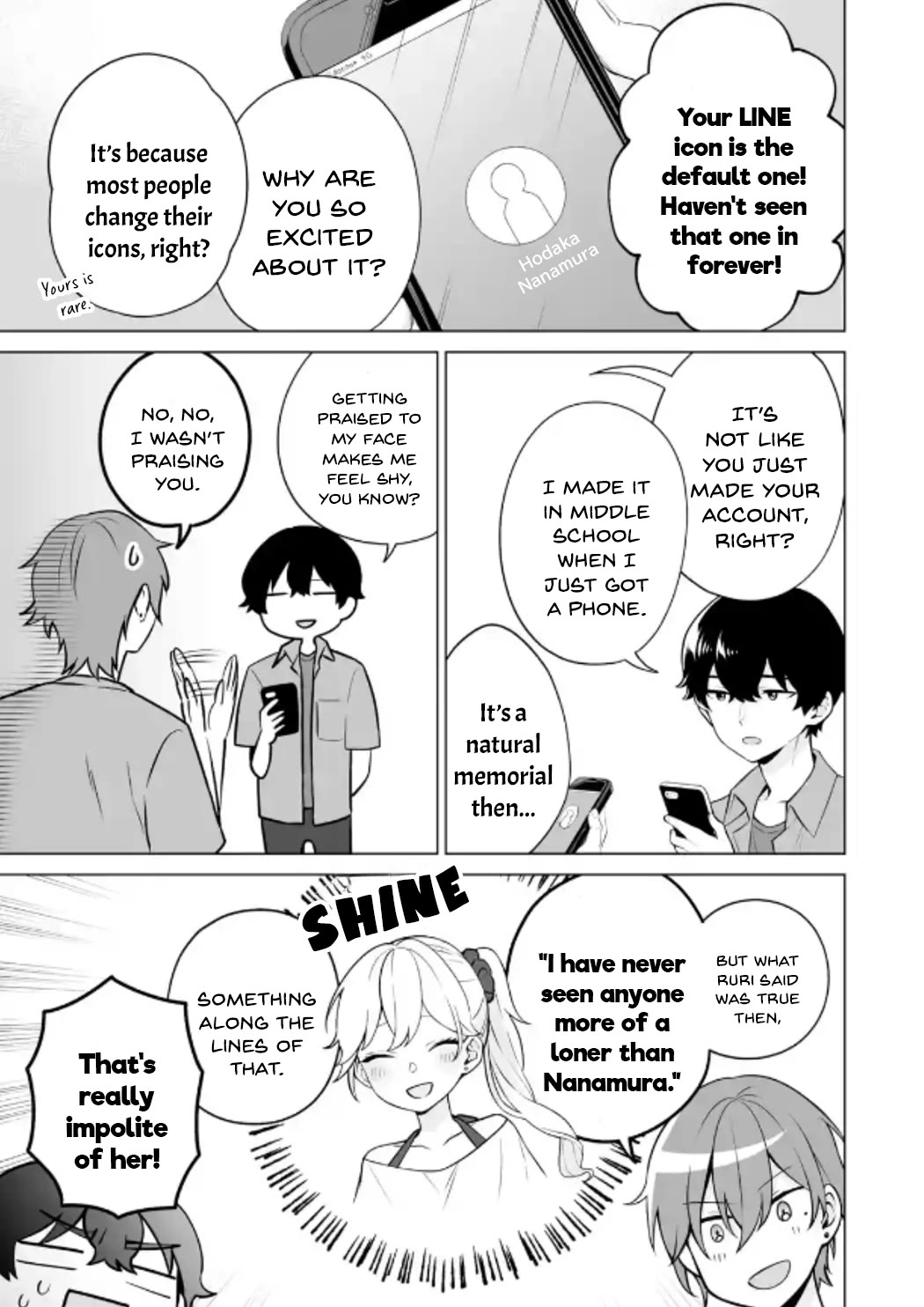 Please Leave Me Alone (For Some Reason, She Wants to Change a Lone Wolf's Helpless High School Life.) Chapter 20 page 19 - Chapter 20: It Won't Turn into a Rom-Com Situation Even if I Went to a Girl's House, Alright?