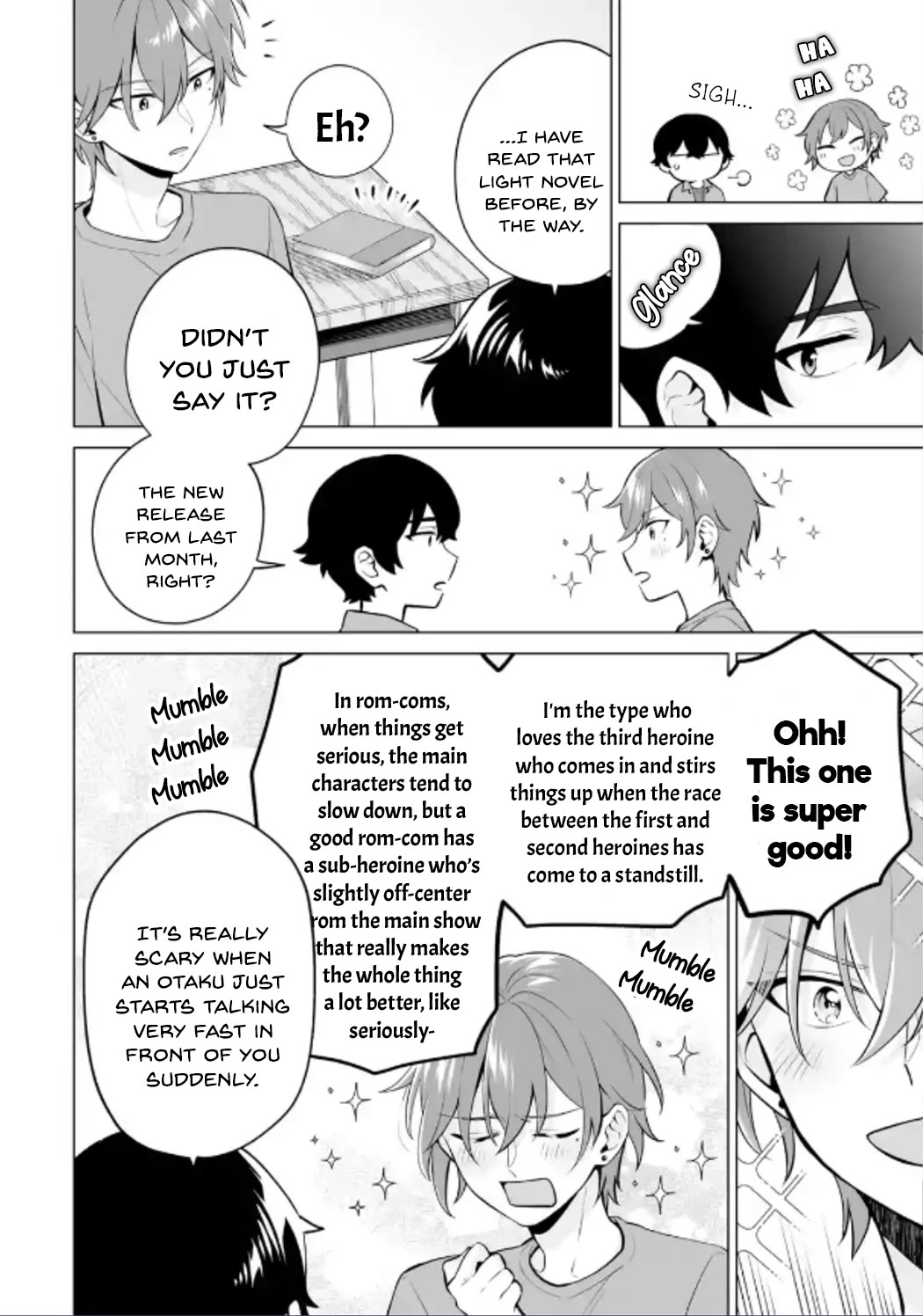 Please Leave Me Alone (For Some Reason, She Wants to Change a Lone Wolf's Helpless High School Life.) Chapter 20 page 20 - Chapter 20: It Won't Turn into a Rom-Com Situation Even if I Went to a Girl's House, Alright?