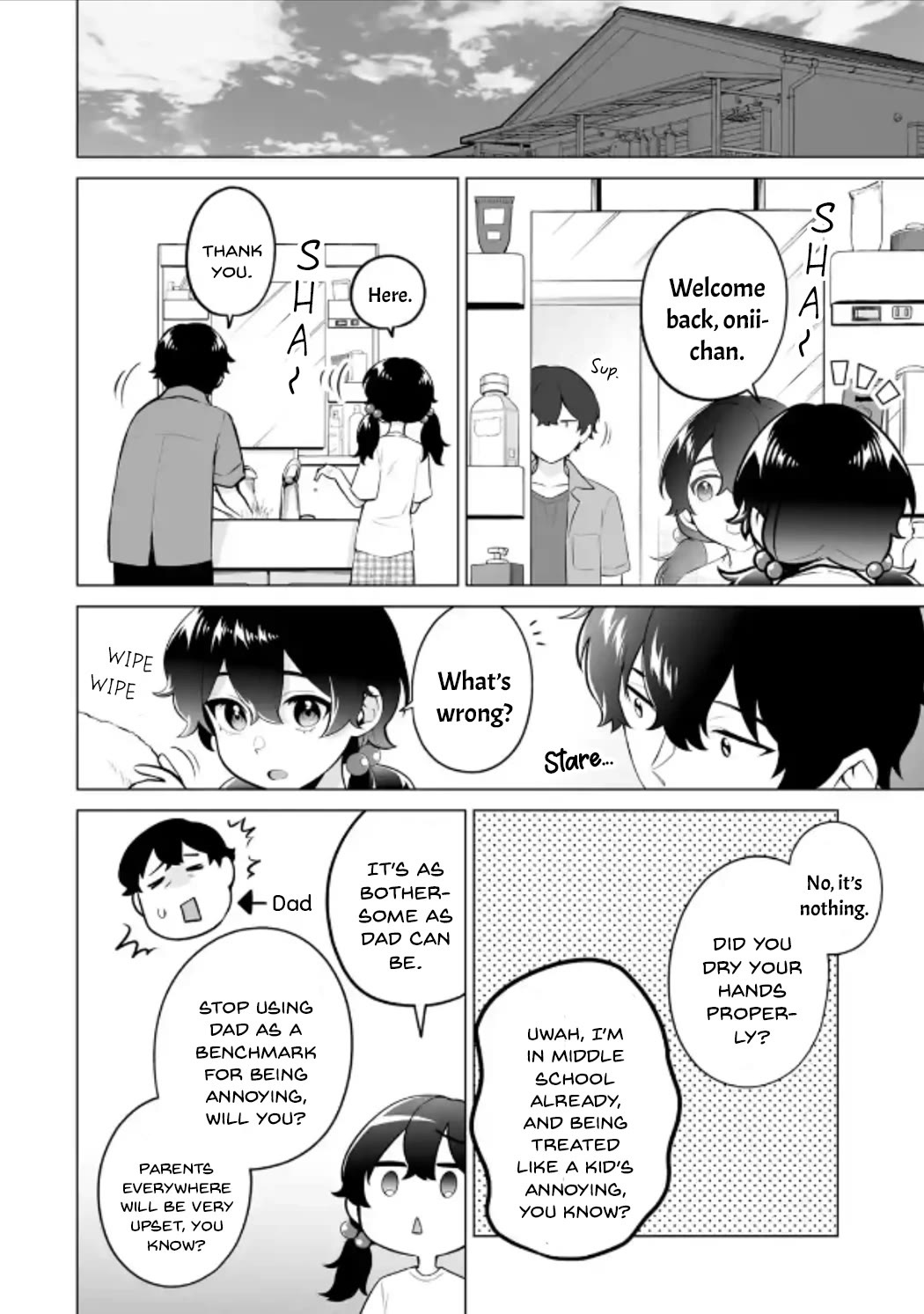 Please Leave Me Alone (For Some Reason, She Wants to Change a Lone Wolf's Helpless High School Life.) Chapter 20 page 26 - Chapter 20: It Won't Turn into a Rom-Com Situation Even if I Went to a Girl's House, Alright?