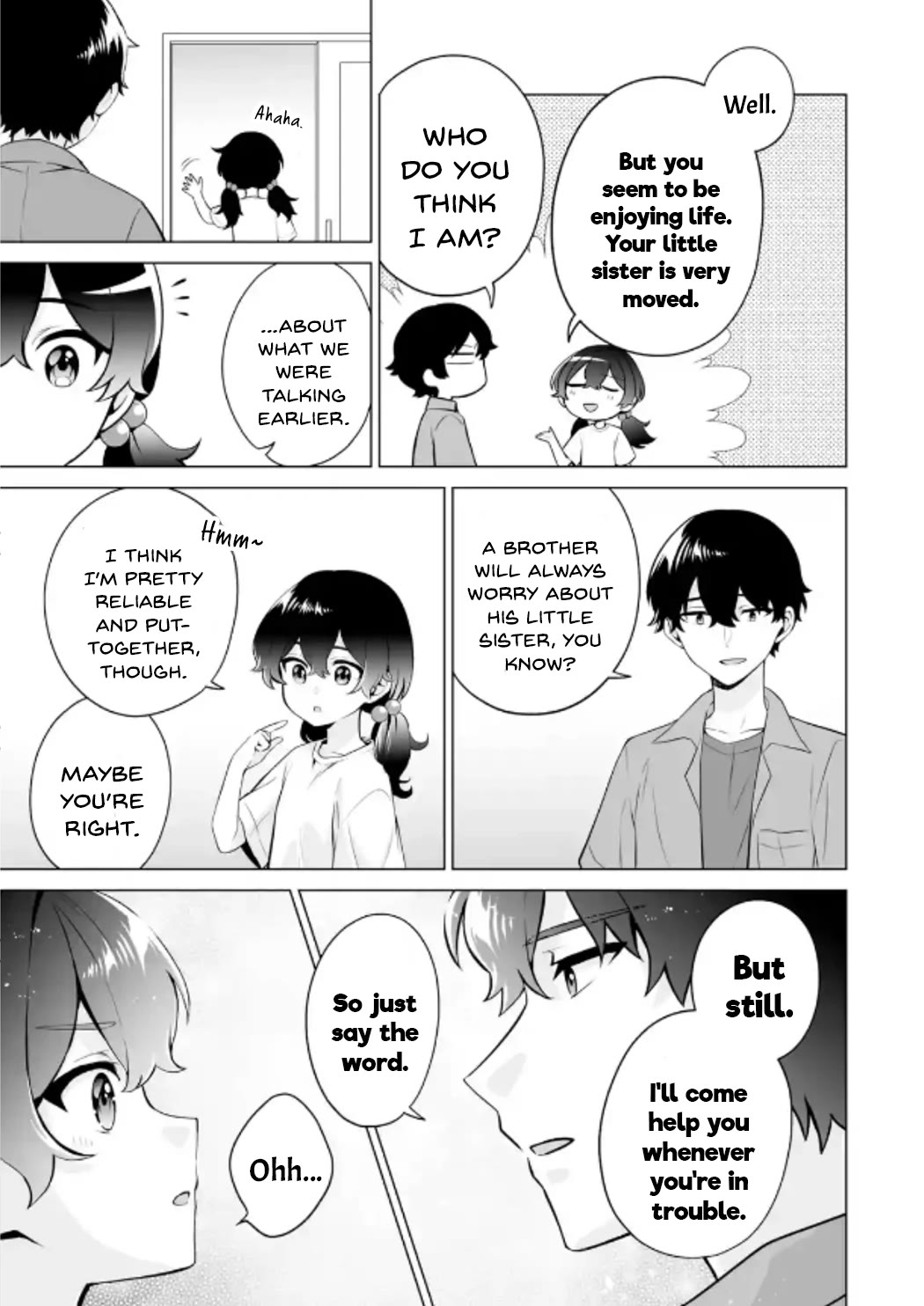 Please Leave Me Alone (For Some Reason, She Wants to Change a Lone Wolf's Helpless High School Life.) Chapter 20 page 29 - Chapter 20: It Won't Turn into a Rom-Com Situation Even if I Went to a Girl's House, Alright?