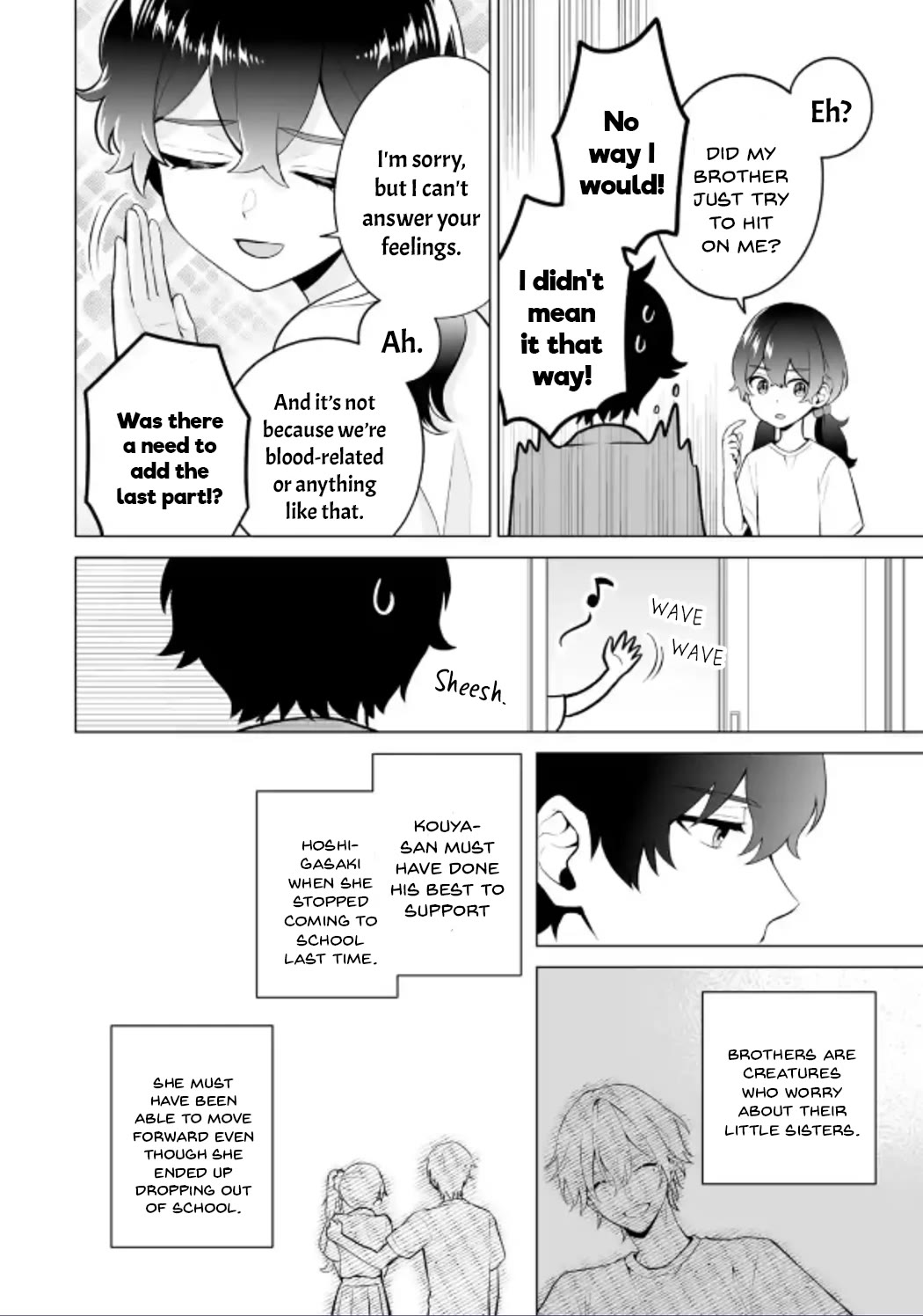 Please Leave Me Alone (For Some Reason, She Wants to Change a Lone Wolf's Helpless High School Life.) Chapter 20 page 30 - Chapter 20: It Won't Turn into a Rom-Com Situation Even if I Went to a Girl's House, Alright?