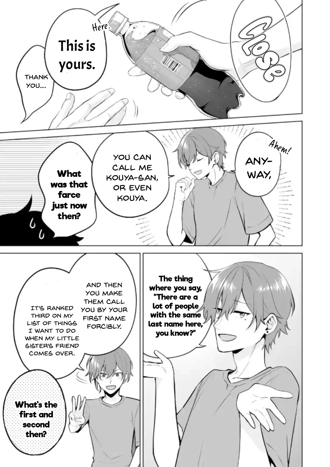 Please Leave Me Alone (For Some Reason, She Wants to Change a Lone Wolf's Helpless High School Life.) Chapter 20 page 5 - Chapter 20: It Won't Turn into a Rom-Com Situation Even if I Went to a Girl's House, Alright?
