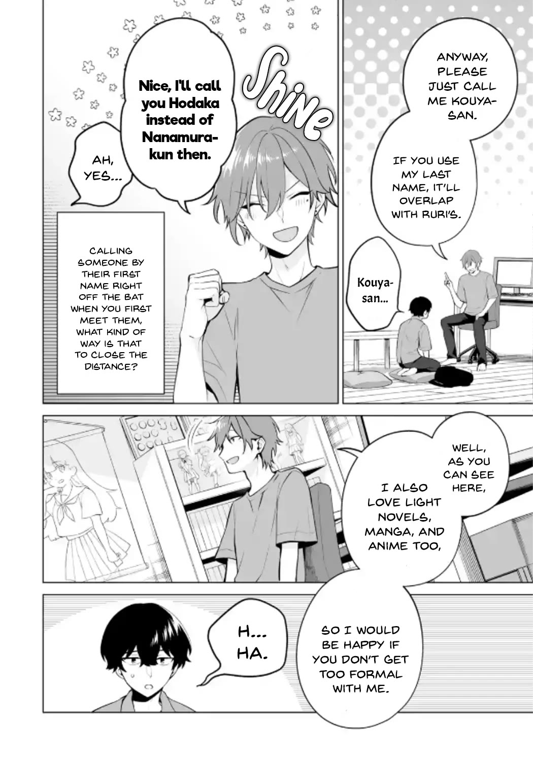 Please Leave Me Alone (For Some Reason, She Wants to Change a Lone Wolf's Helpless High School Life.) Chapter 20 page 6 - Chapter 20: It Won't Turn into a Rom-Com Situation Even if I Went to a Girl's House, Alright?