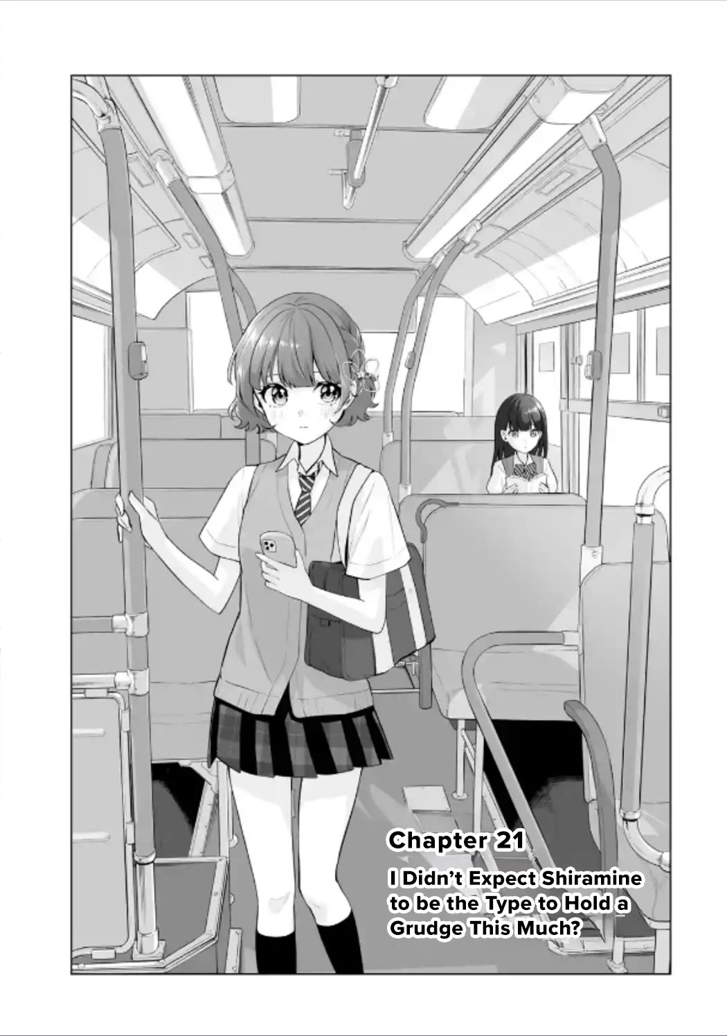 Please Leave Me Alone (For Some Reason, She Wants to Change a Lone Wolf's Helpless High School Life.) Chapter 21 page 1 - Chapter 21: I Didn't Expect Shiramine to be the Type to Hold a Grudge This Much?