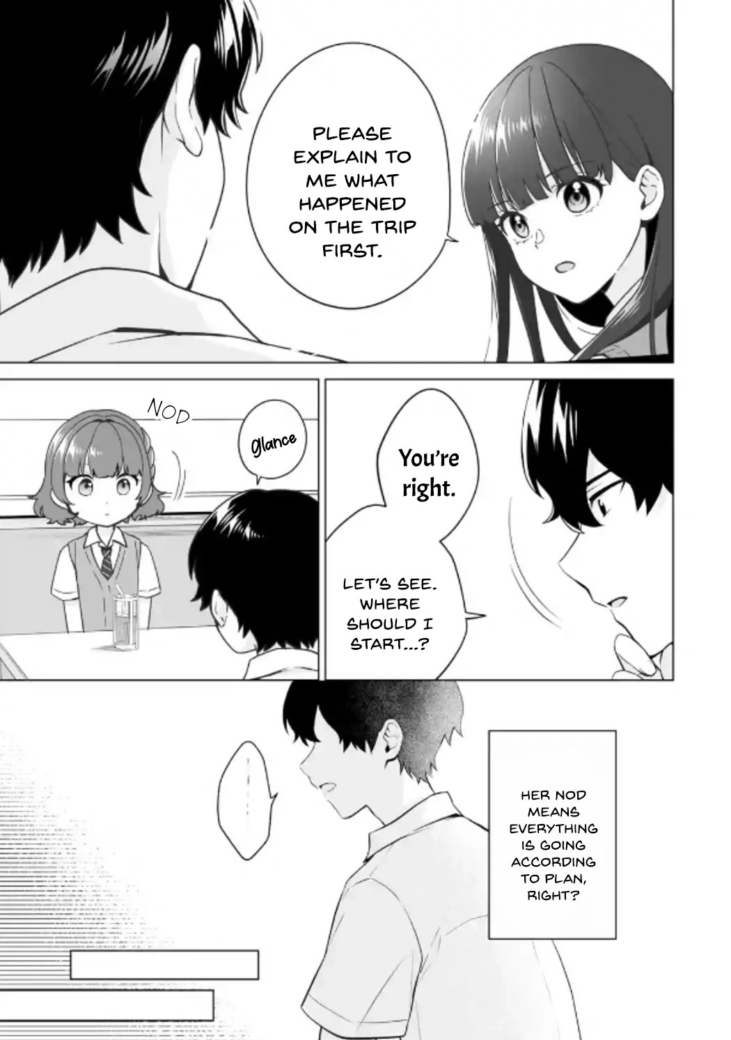 Please Leave Me Alone (For Some Reason, She Wants to Change a Lone Wolf's Helpless High School Life.) Chapter 21 page 11 - Chapter 21: I Didn't Expect Shiramine to be the Type to Hold a Grudge This Much?