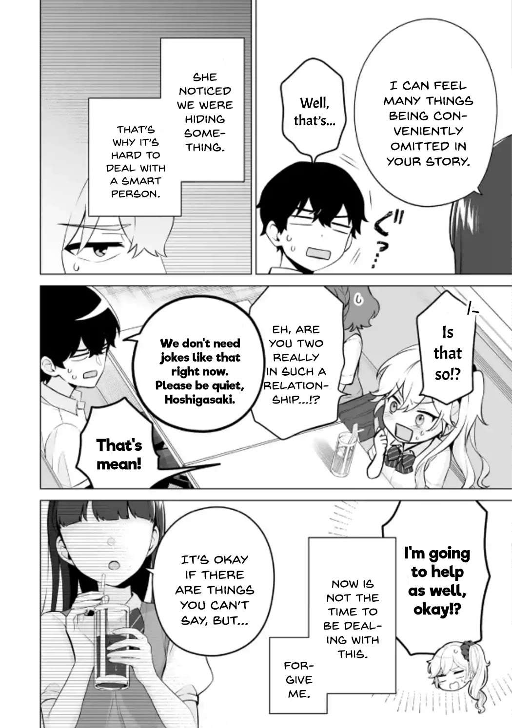 Please Leave Me Alone (For Some Reason, She Wants to Change a Lone Wolf's Helpless High School Life.) Chapter 21 page 16 - Chapter 21: I Didn't Expect Shiramine to be the Type to Hold a Grudge This Much?