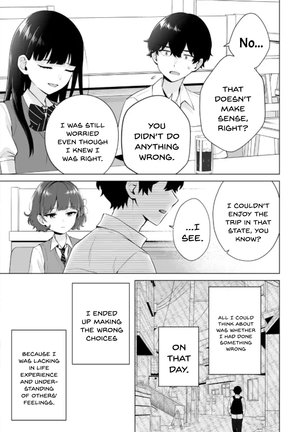 Please Leave Me Alone (For Some Reason, She Wants to Change a Lone Wolf's Helpless High School Life.) Chapter 21 page 21 - Chapter 21: I Didn't Expect Shiramine to be the Type to Hold a Grudge This Much?