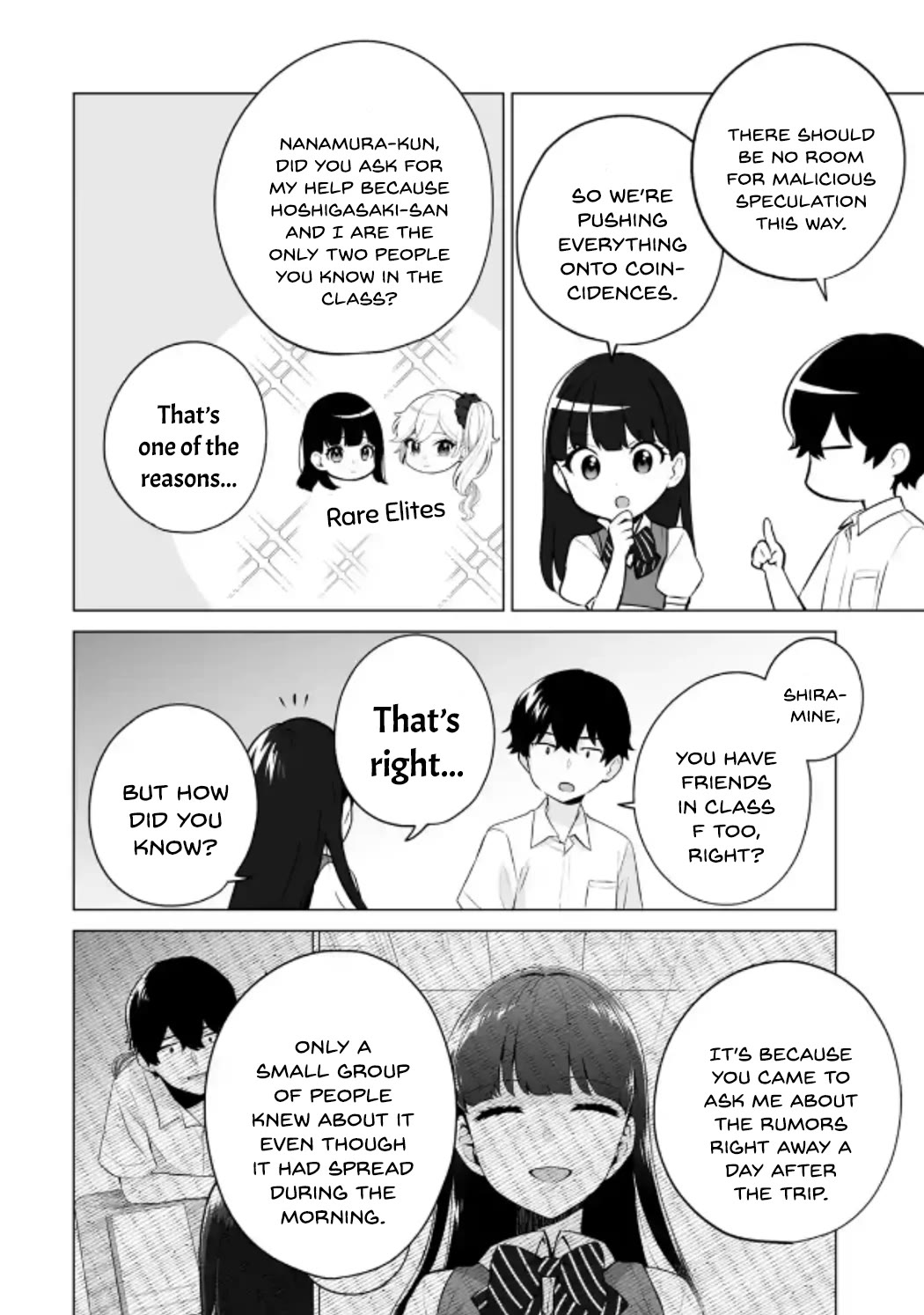 Please Leave Me Alone (For Some Reason, She Wants to Change a Lone Wolf's Helpless High School Life.) Chapter 21 page 26 - Chapter 21: I Didn't Expect Shiramine to be the Type to Hold a Grudge This Much?