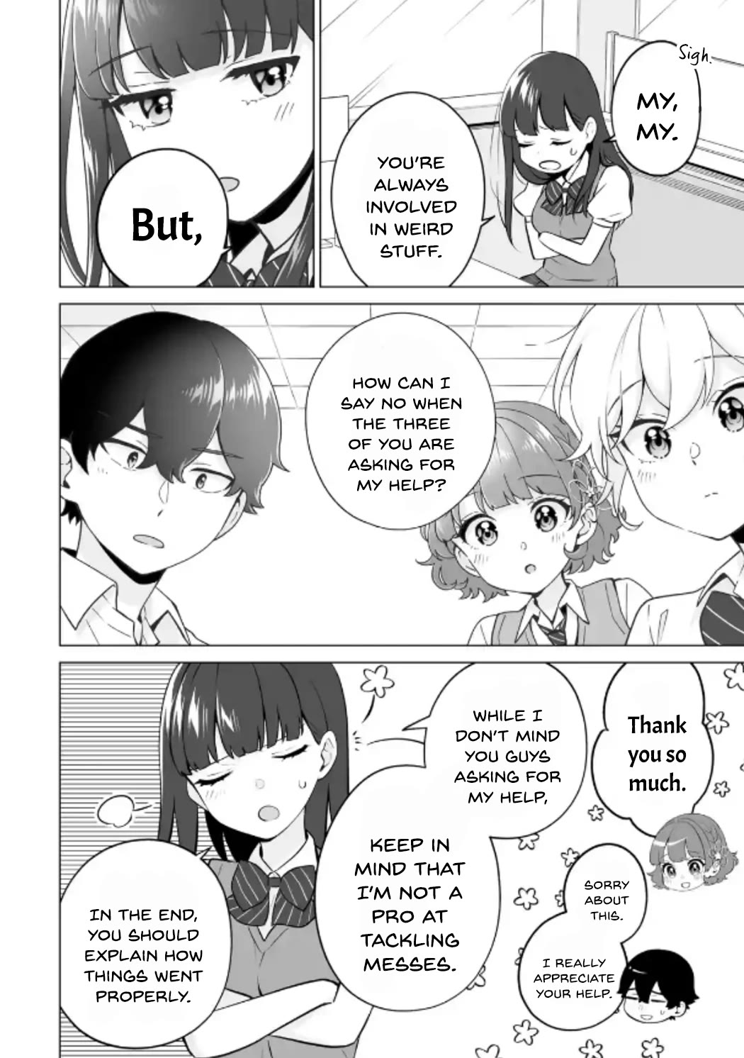 Please Leave Me Alone (For Some Reason, She Wants to Change a Lone Wolf's Helpless High School Life.) Chapter 21 page 28 - Chapter 21: I Didn't Expect Shiramine to be the Type to Hold a Grudge This Much?