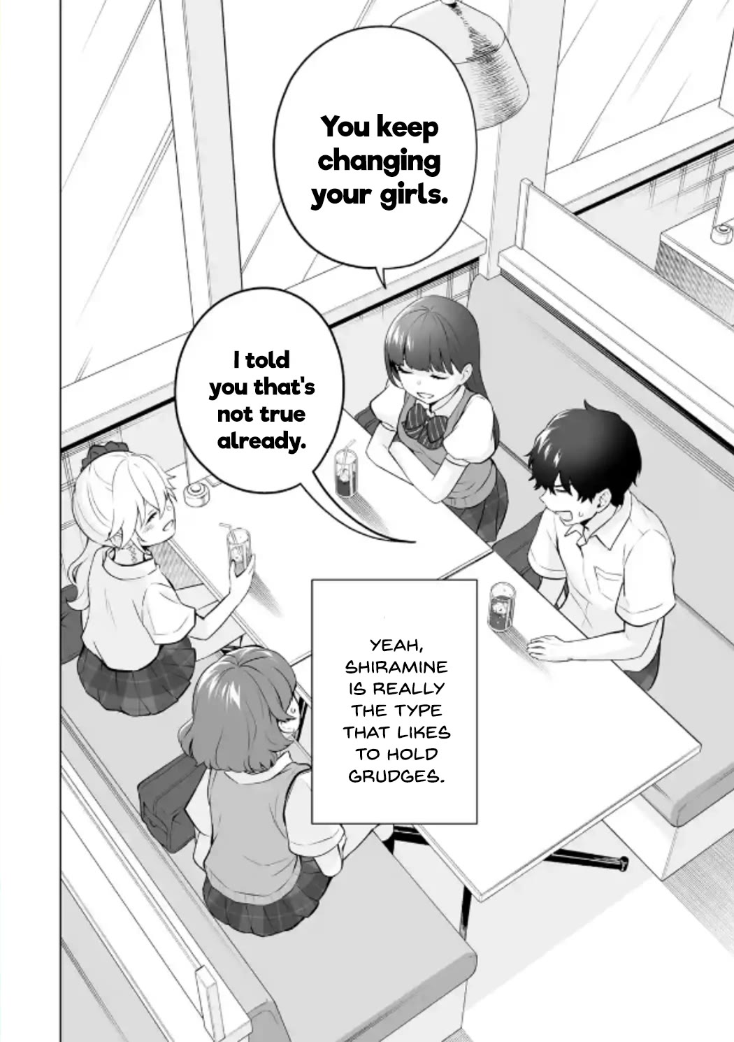 Please Leave Me Alone (For Some Reason, She Wants to Change a Lone Wolf's Helpless High School Life.) Chapter 21 page 30 - Chapter 21: I Didn't Expect Shiramine to be the Type to Hold a Grudge This Much?