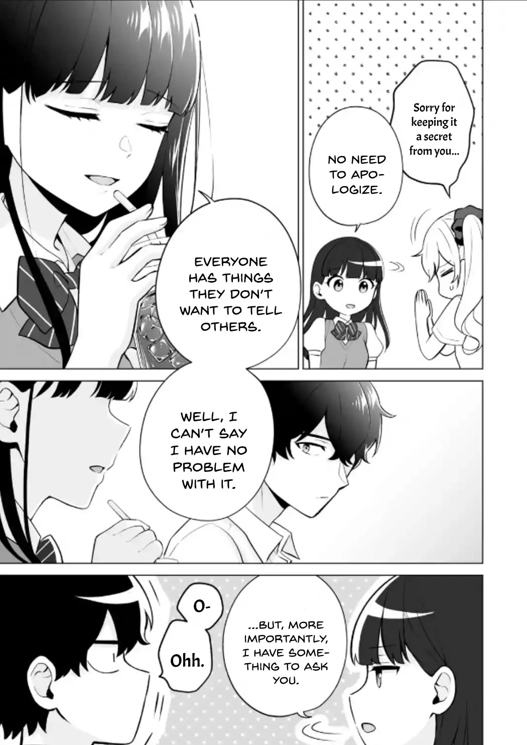 Please Leave Me Alone (For Some Reason, She Wants to Change a Lone Wolf's Helpless High School Life.) Chapter 21 page 5 - Chapter 21: I Didn't Expect Shiramine to be the Type to Hold a Grudge This Much?