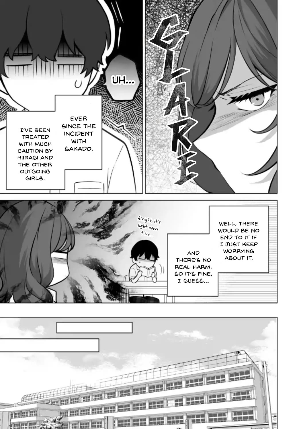 Please Leave Me Alone (For Some Reason, She Wants to Change a Lone Wolf's Helpless High School Life.) Chapter 22 page 13 - Chapter 22: The Popular Girls in Class Still Won't Let Their Guard Down Around Me, Alright?