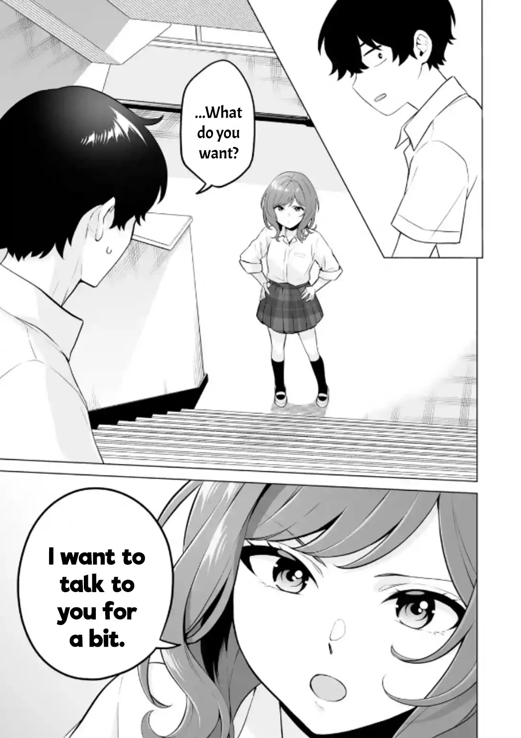 Please Leave Me Alone (For Some Reason, She Wants to Change a Lone Wolf's Helpless High School Life.) Chapter 22 page 15 - Chapter 22: The Popular Girls in Class Still Won't Let Their Guard Down Around Me, Alright?