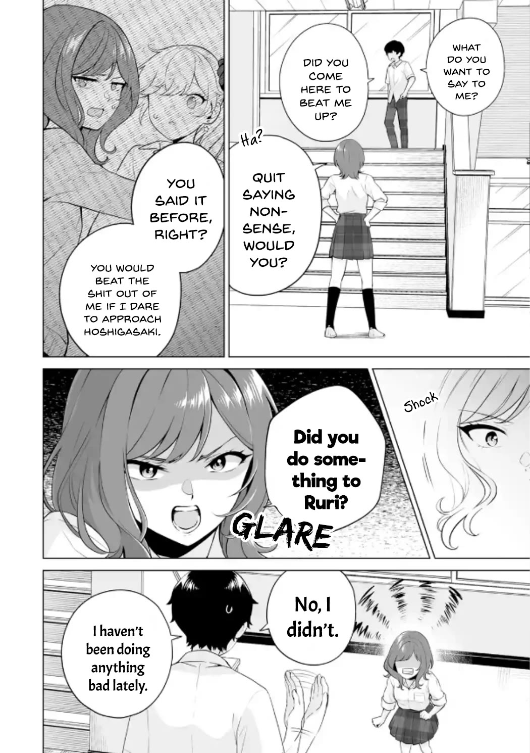Please Leave Me Alone (For Some Reason, She Wants to Change a Lone Wolf's Helpless High School Life.) Chapter 22 page 16 - Chapter 22: The Popular Girls in Class Still Won't Let Their Guard Down Around Me, Alright?