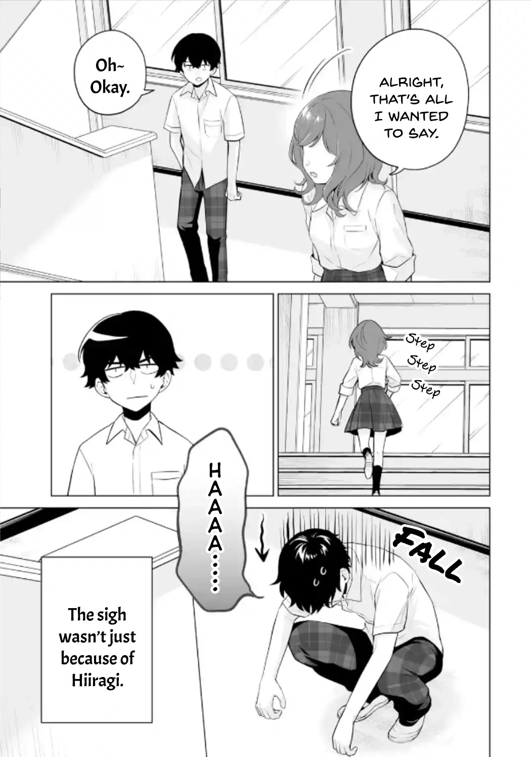 Please Leave Me Alone (For Some Reason, She Wants to Change a Lone Wolf's Helpless High School Life.) Chapter 22 page 21 - Chapter 22: The Popular Girls in Class Still Won't Let Their Guard Down Around Me, Alright?