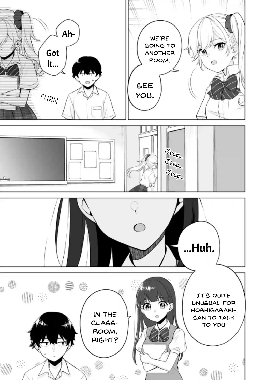 Please Leave Me Alone (For Some Reason, She Wants to Change a Lone Wolf's Helpless High School Life.) Chapter 22 page 27 - Chapter 22: The Popular Girls in Class Still Won't Let Their Guard Down Around Me, Alright?