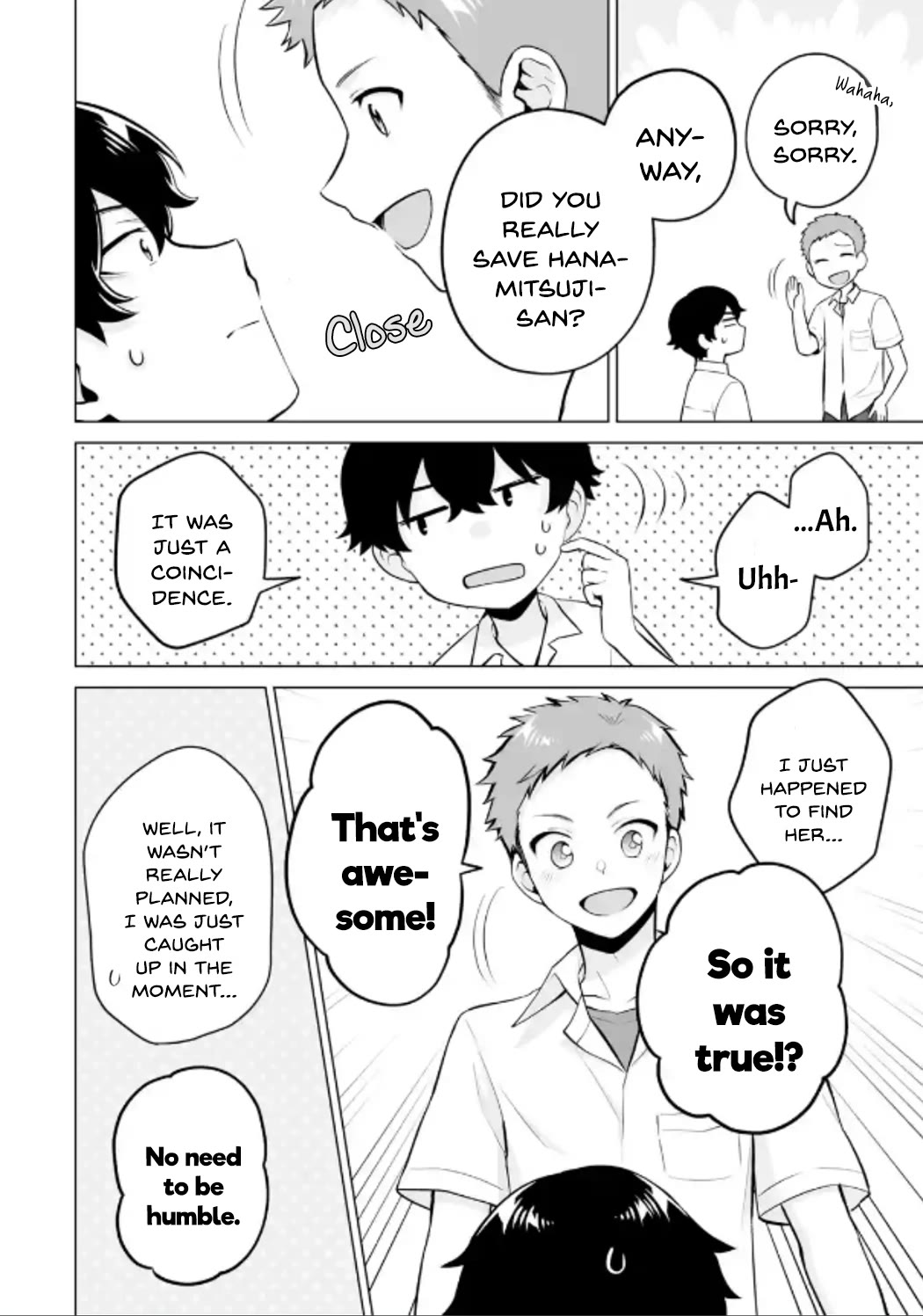 Please Leave Me Alone (For Some Reason, She Wants to Change a Lone Wolf's Helpless High School Life.) Chapter 22 page 8 - Chapter 22: The Popular Girls in Class Still Won't Let Their Guard Down Around Me, Alright?
